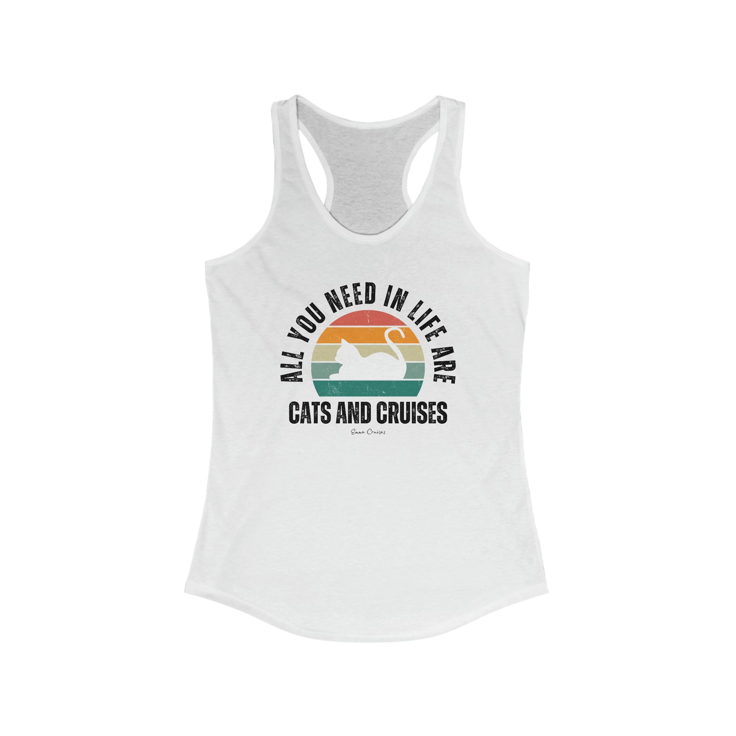 Katzen und Kreuzfahrten - Tank Top