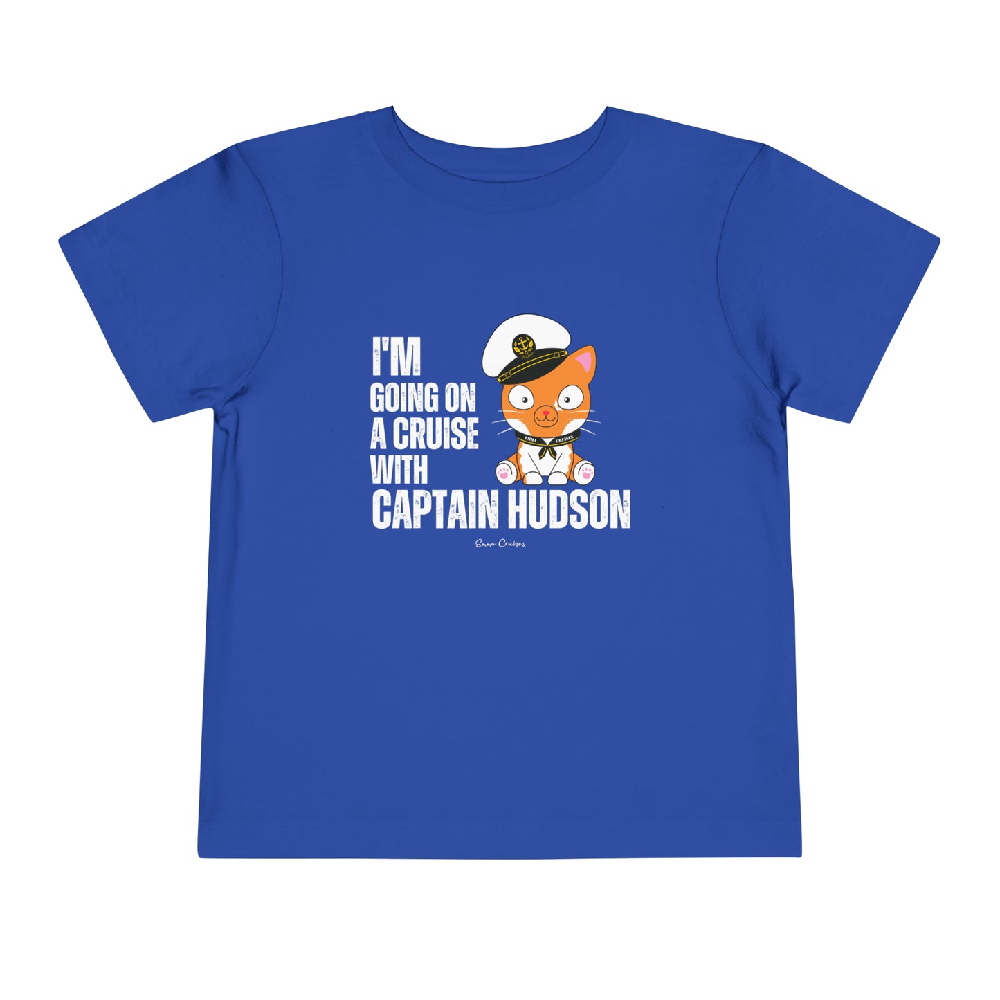 Ich gehe mit Captain Hudson auf eine Kreuzfahrt – Unisex-T-Shirt für Kleinkinder