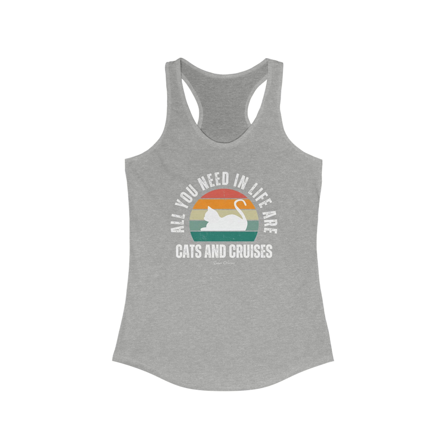Katzen und Kreuzfahrten - Tank Top