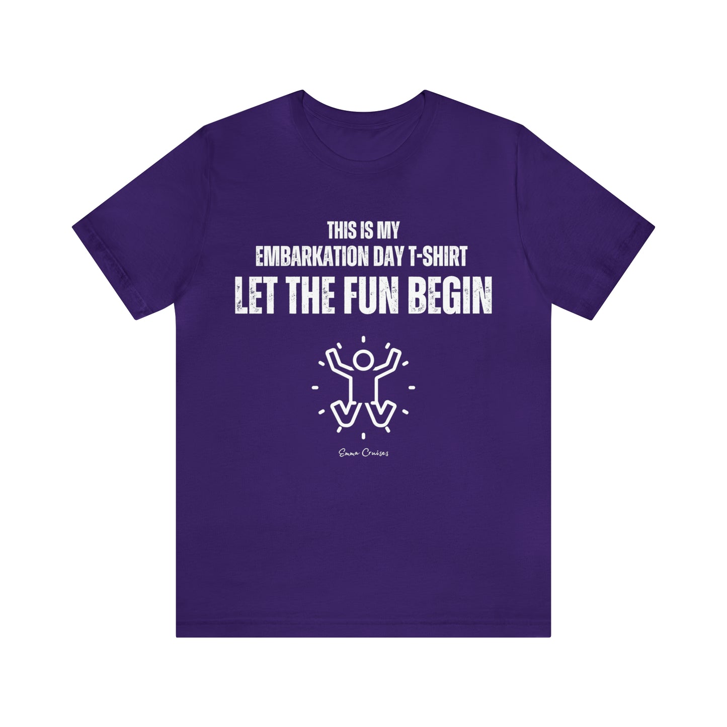 Dies ist mein Einschiffungstag-T-Shirt – Unisex-T-Shirt