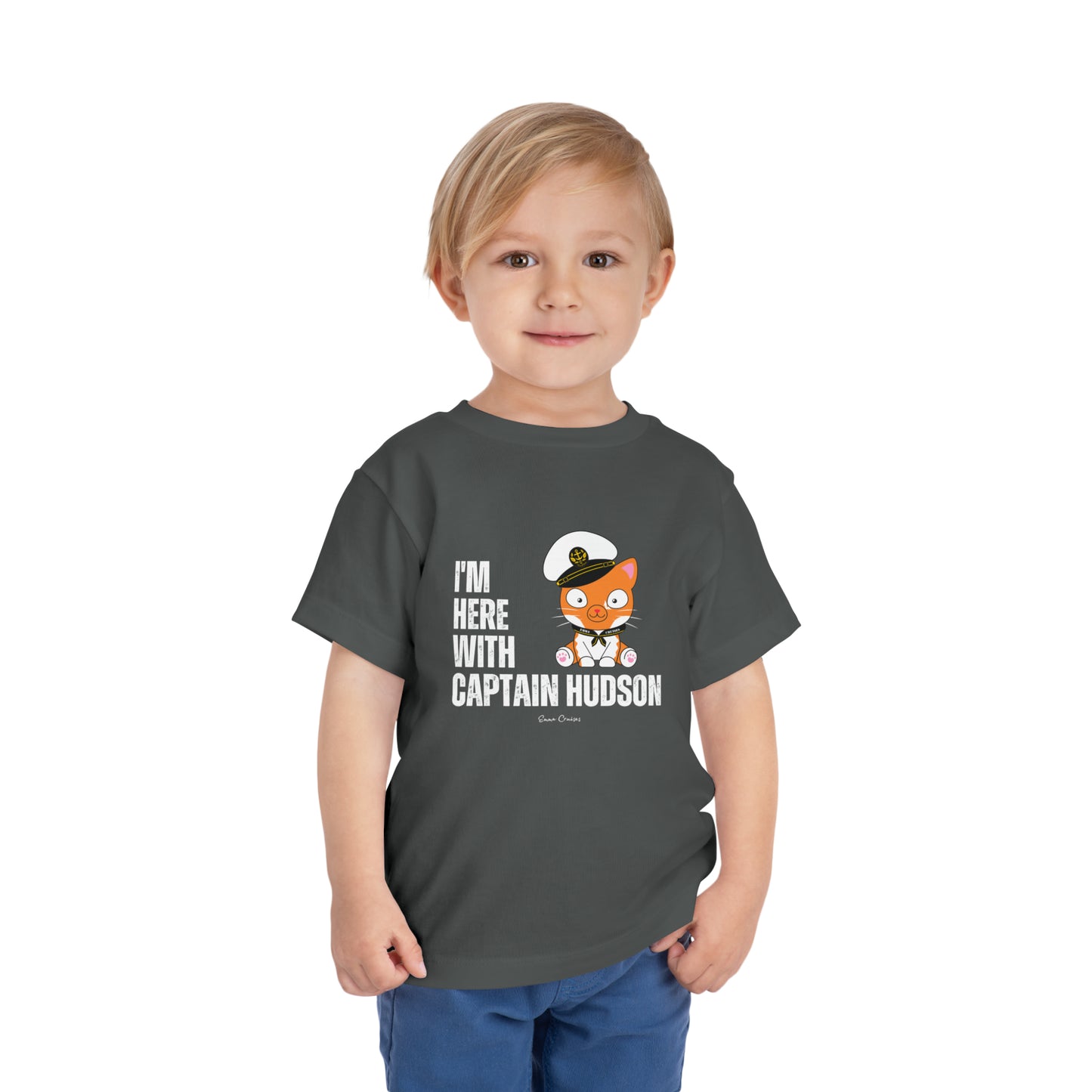 Ich bin mit Captain Hudson - Kleinkind-UNISEX-T-Shirt