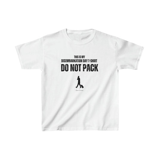 T-Shirt „This is My Disembarkation Day“ – Unisex-T-Shirt für Kinder