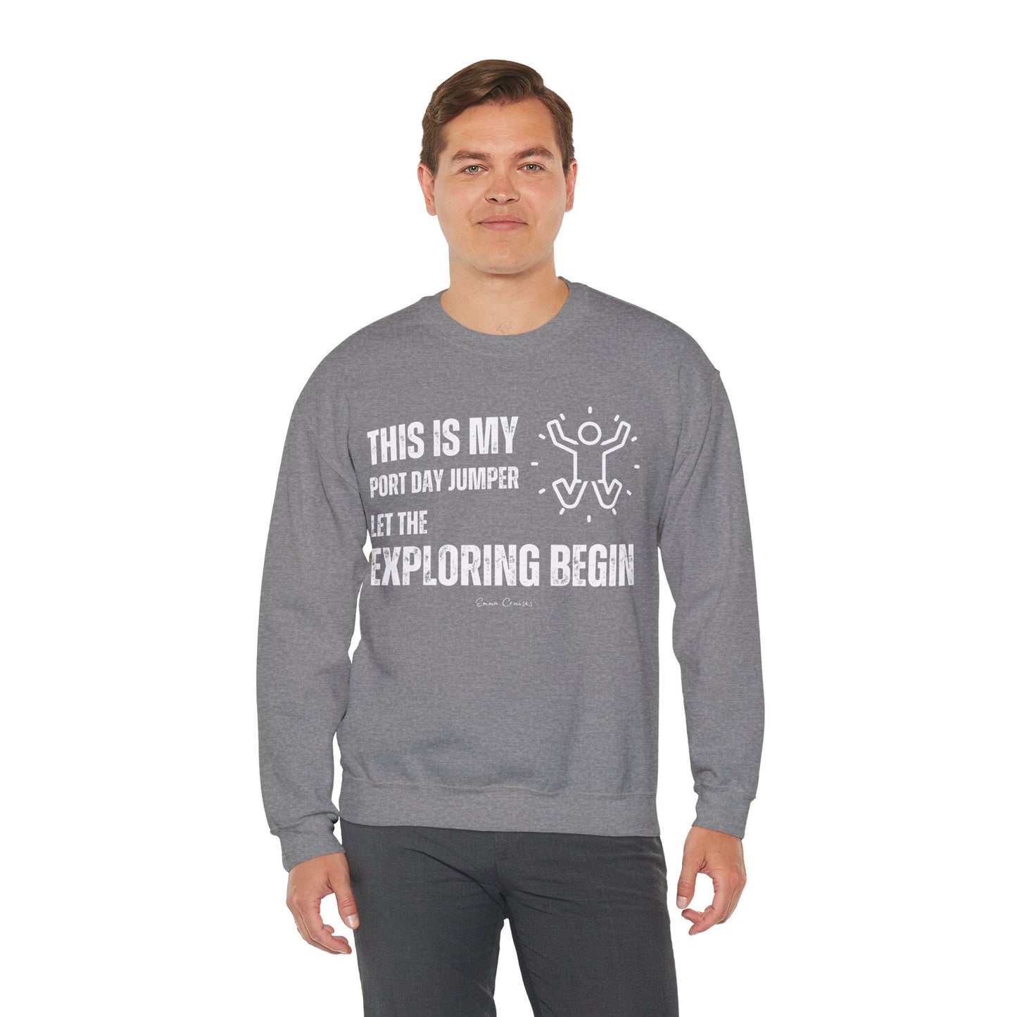 Dies ist mein Port Day Jumper – Unisex-Sweatshirt mit Rundhalsausschnitt
