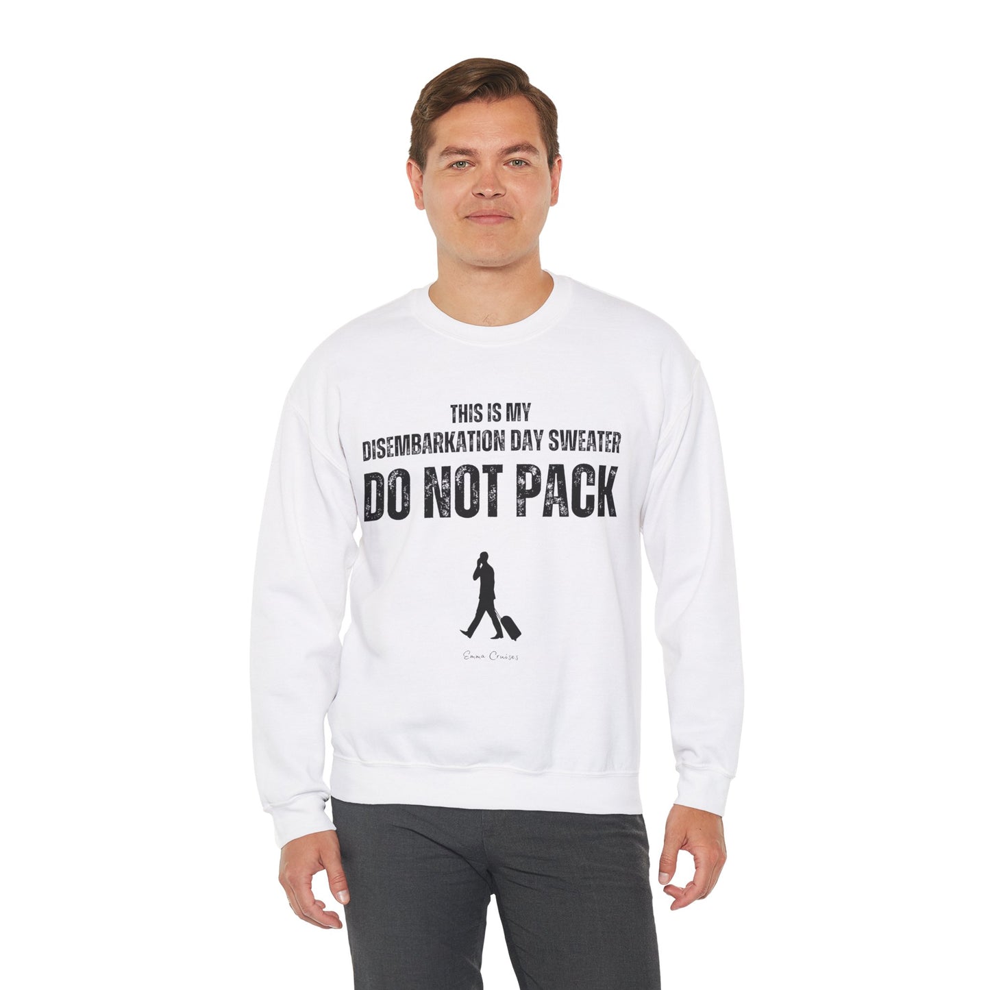 Dies ist mein Ausschiffungstag-Pullover – Unisex-Sweatshirt mit Rundhalsausschnitt