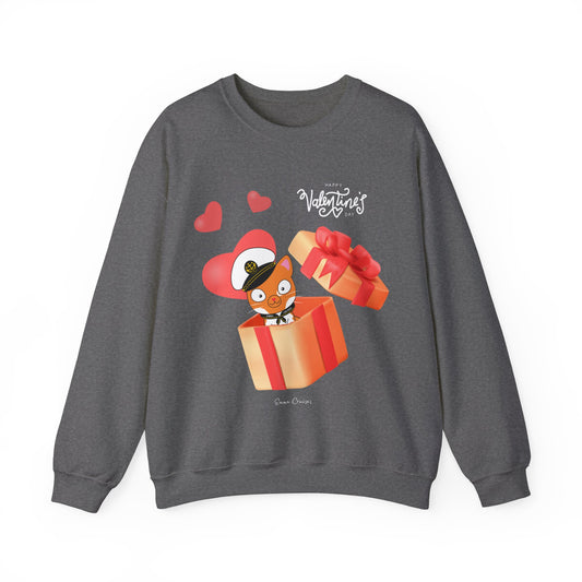 Valentine's Captain Hudson - UNISEX Crewneck Sweatshirt (UK)