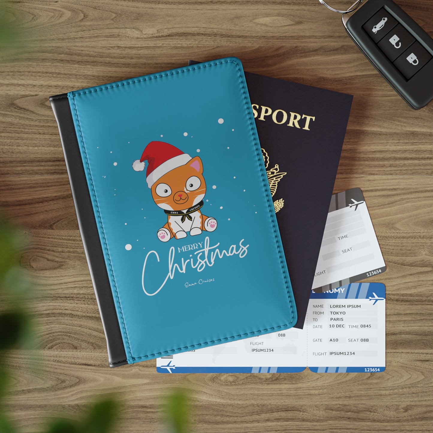 Feliz Navidad - Funda para pasaporte