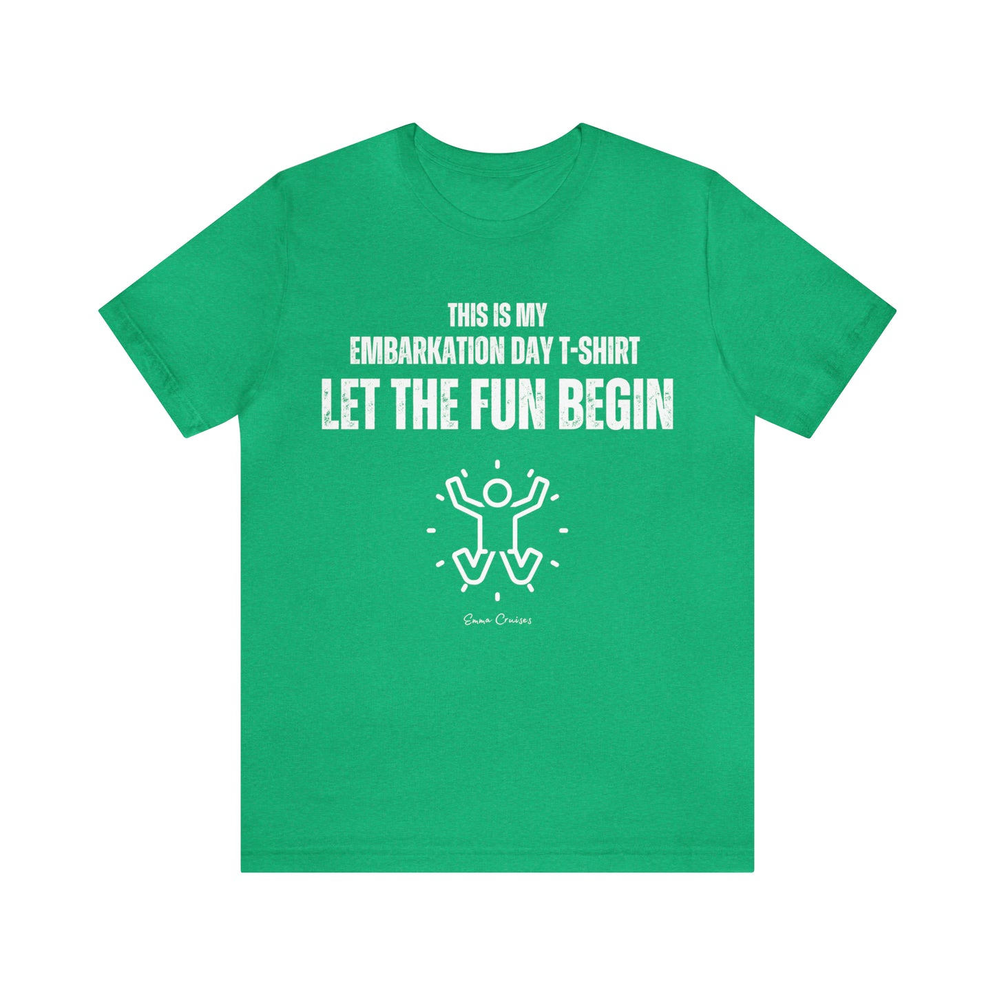 Dies ist mein Einschiffungstag-T-Shirt – Unisex-T-Shirt