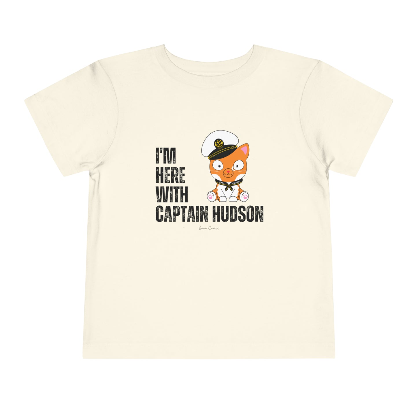 Ich bin mit Captain Hudson - Kleinkind-UNISEX-T-Shirt