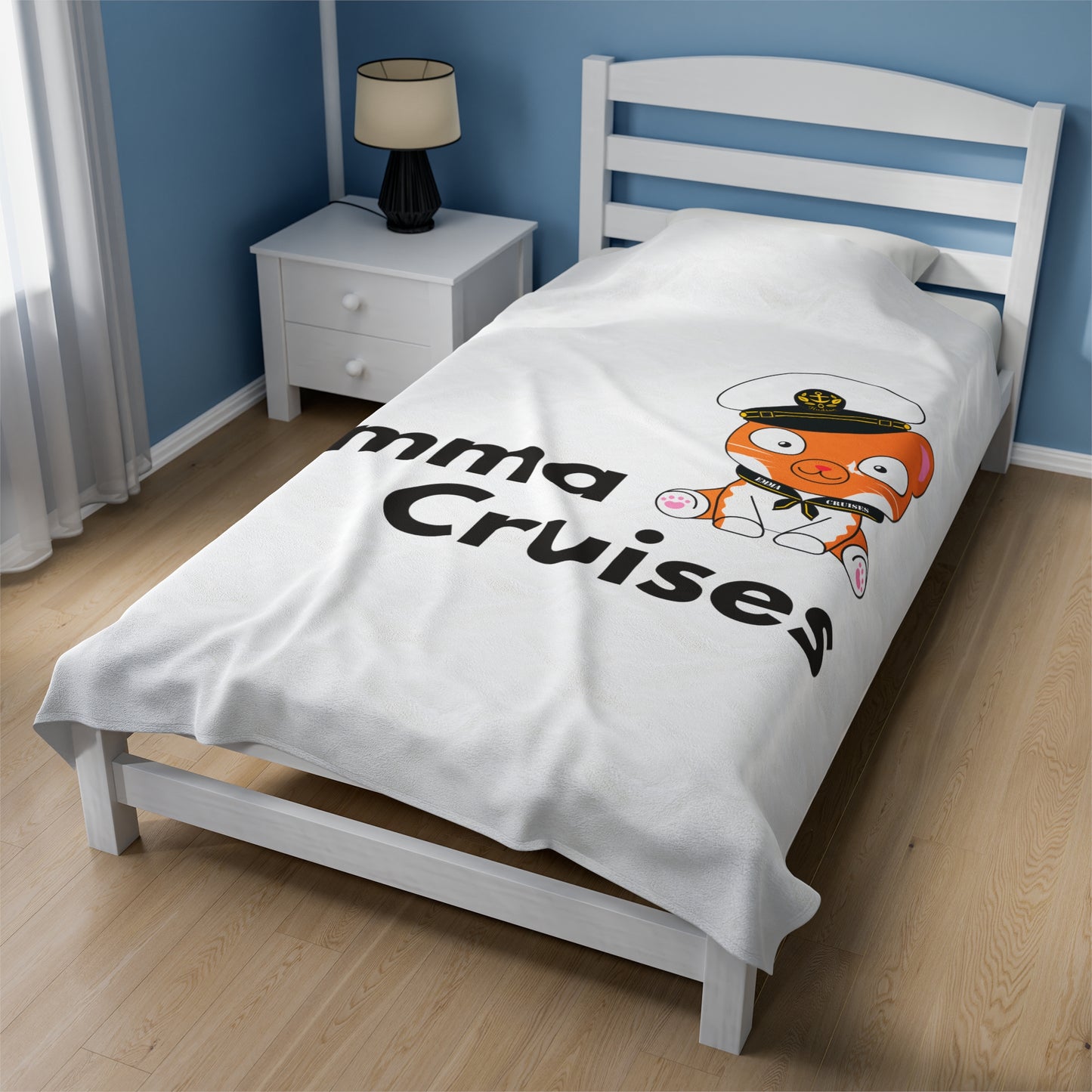 Emma Cruises - Velveteen Plush Blanket