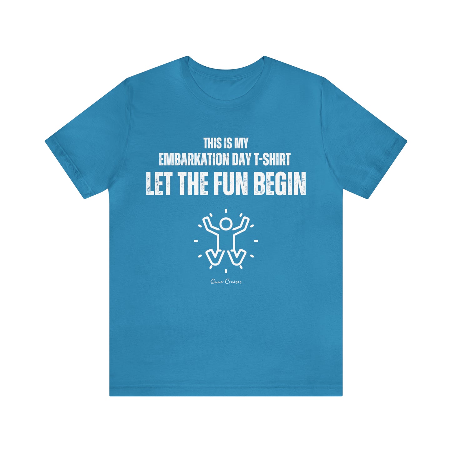 Dies ist mein Einschiffungstag-T-Shirt – Unisex-T-Shirt