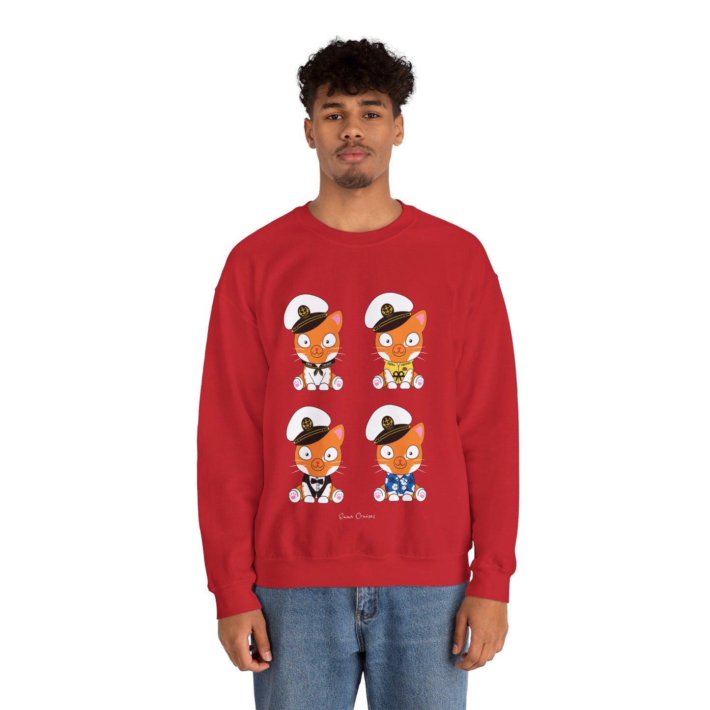 Captain Hudson v1-4 - UNISEX Crewneck Sweatshirt