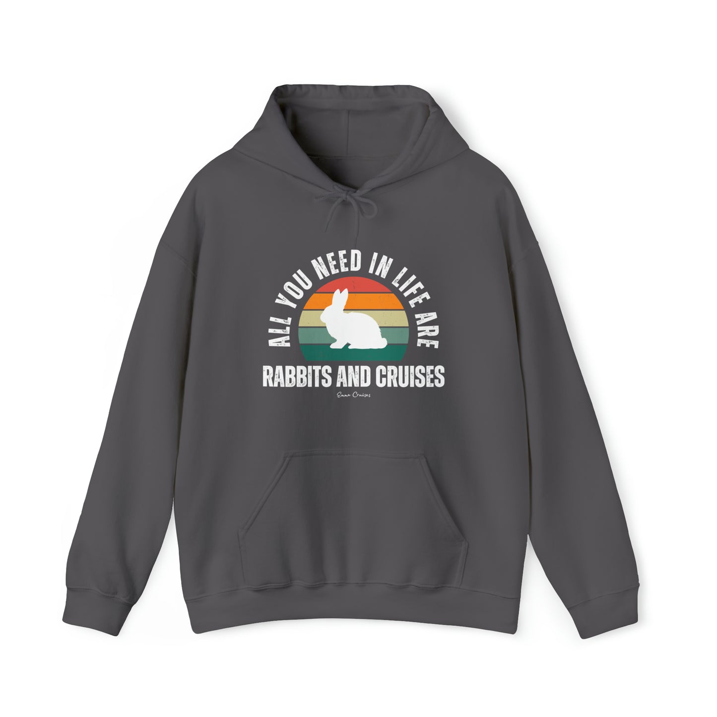 Kaninchen und Kreuzfahrten - UNISEX Kapuzenpullover