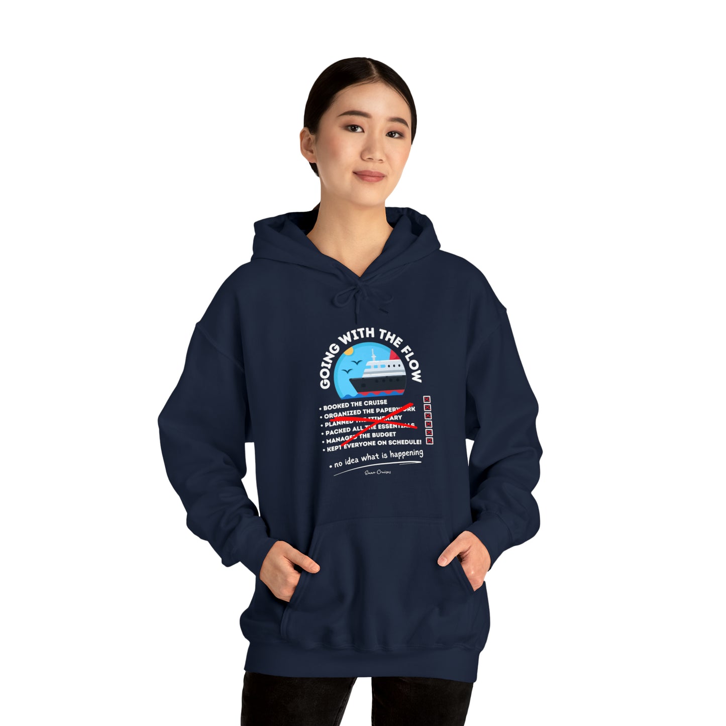 Voy con la corriente - Sudadera con capucha UNISEX