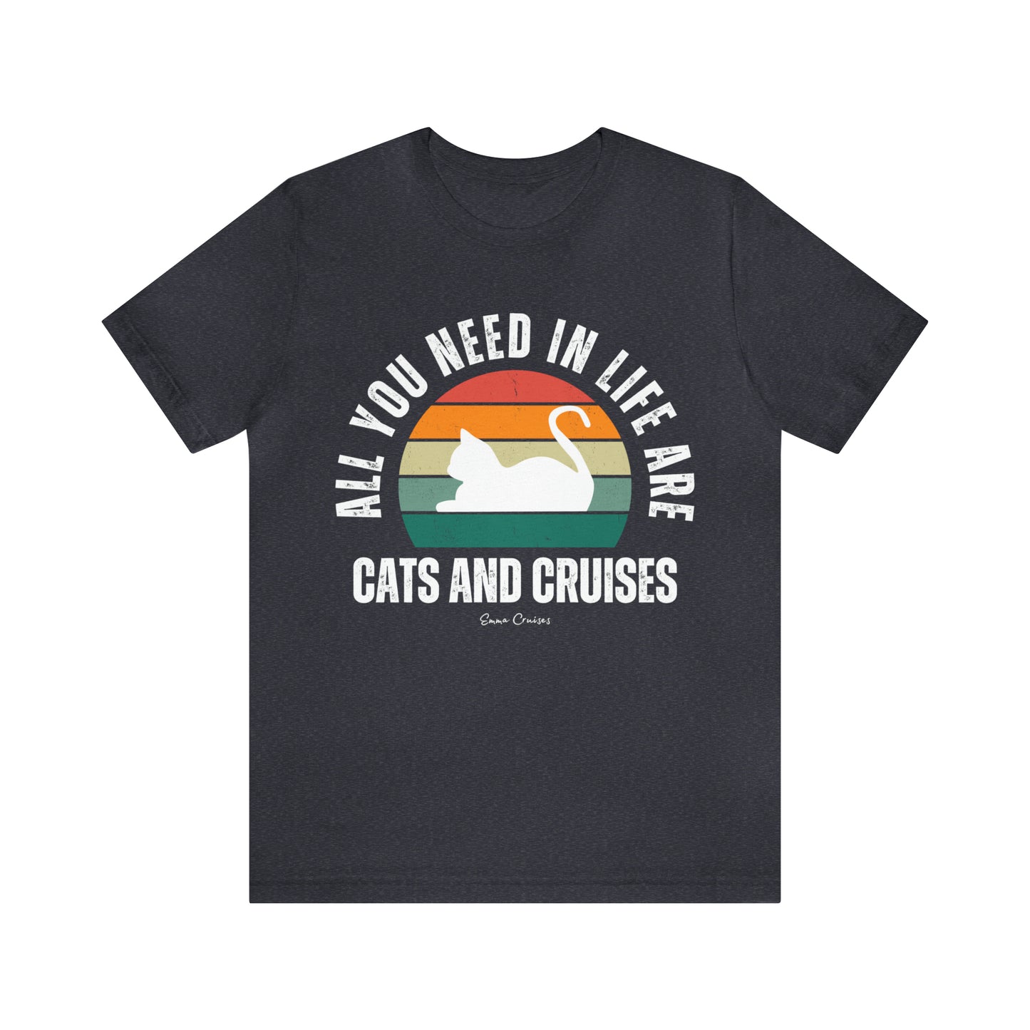Cats and Cruises - UNISEX T-Shirt