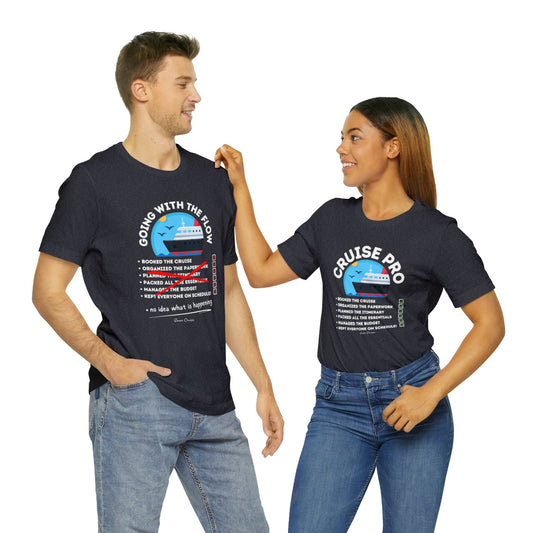 Cruise Pro/Going With the Flow T-Shirt Bundle (Heather Navy)