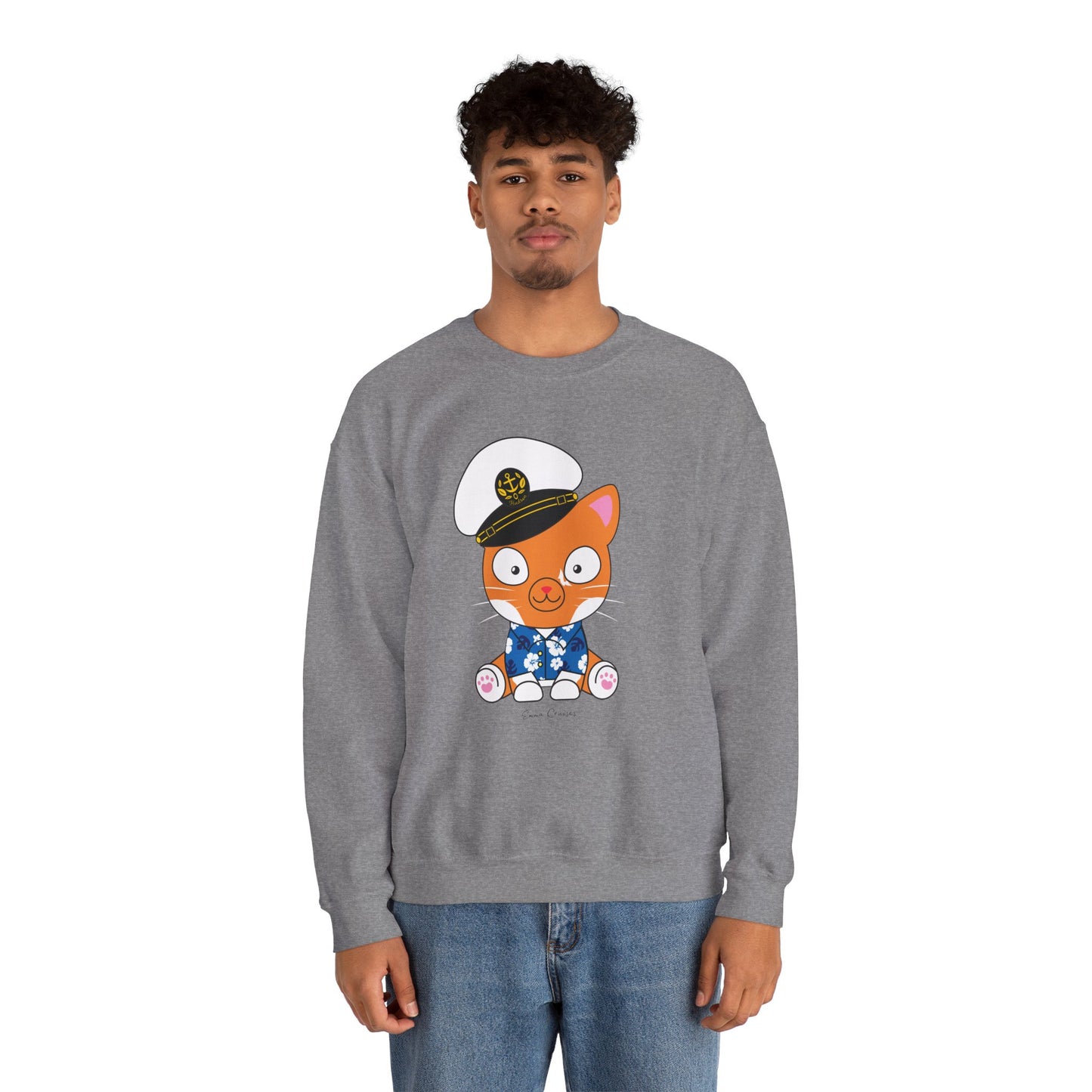 Captain Hudson v4 - UNISEX Crewneck Sweatshirt (UK)