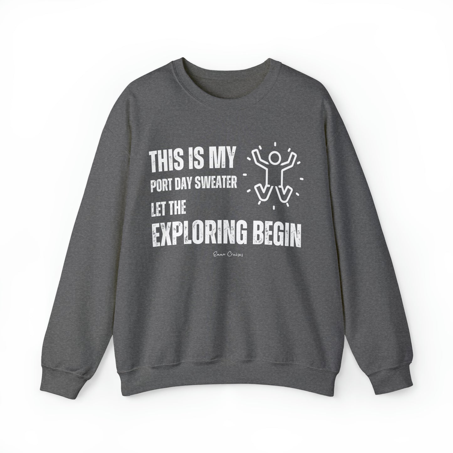 This is My Port Day Sweater - UNISEX Crewneck Sweatshirt (UK)