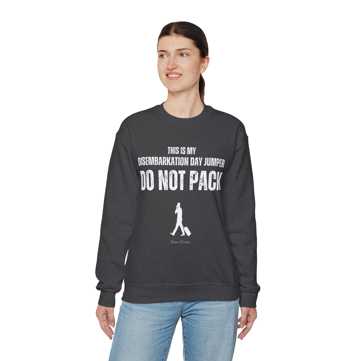 Dies ist mein Disembarkation Day Pullover – Unisex-Sweatshirt mit Rundhalsausschnitt