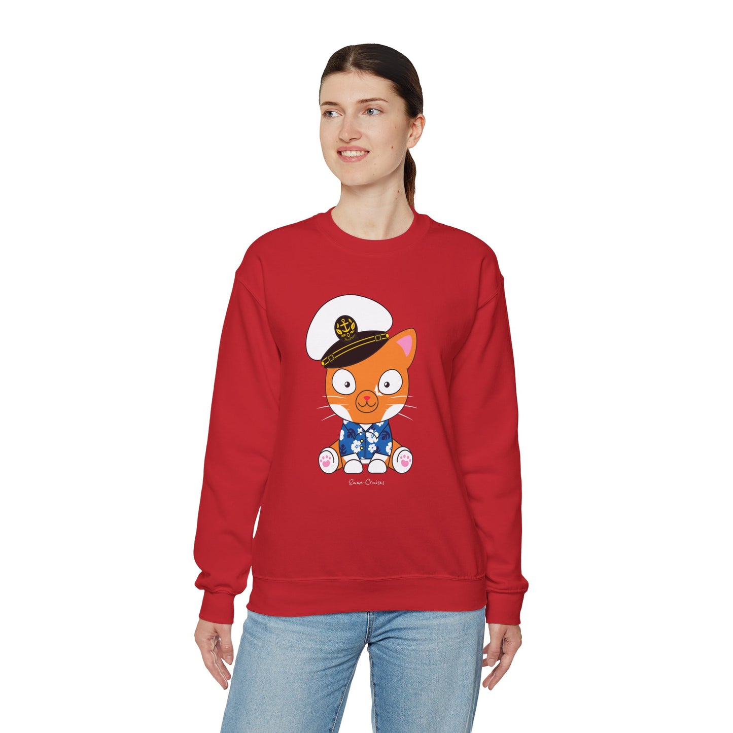 Captain Hudson v4 - UNISEX Crewneck Sweatshirt