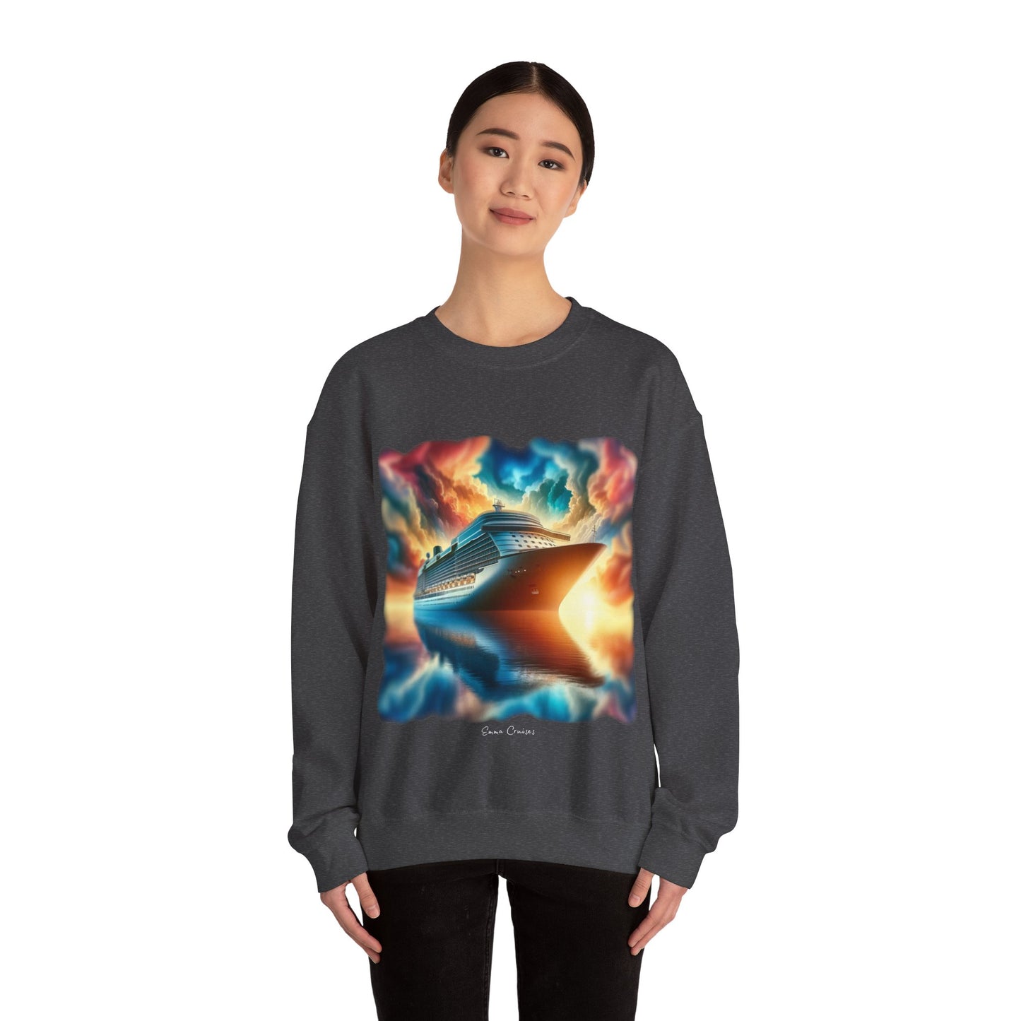 Sunset Cruise - UNISEX Crewneck Sweatshirt