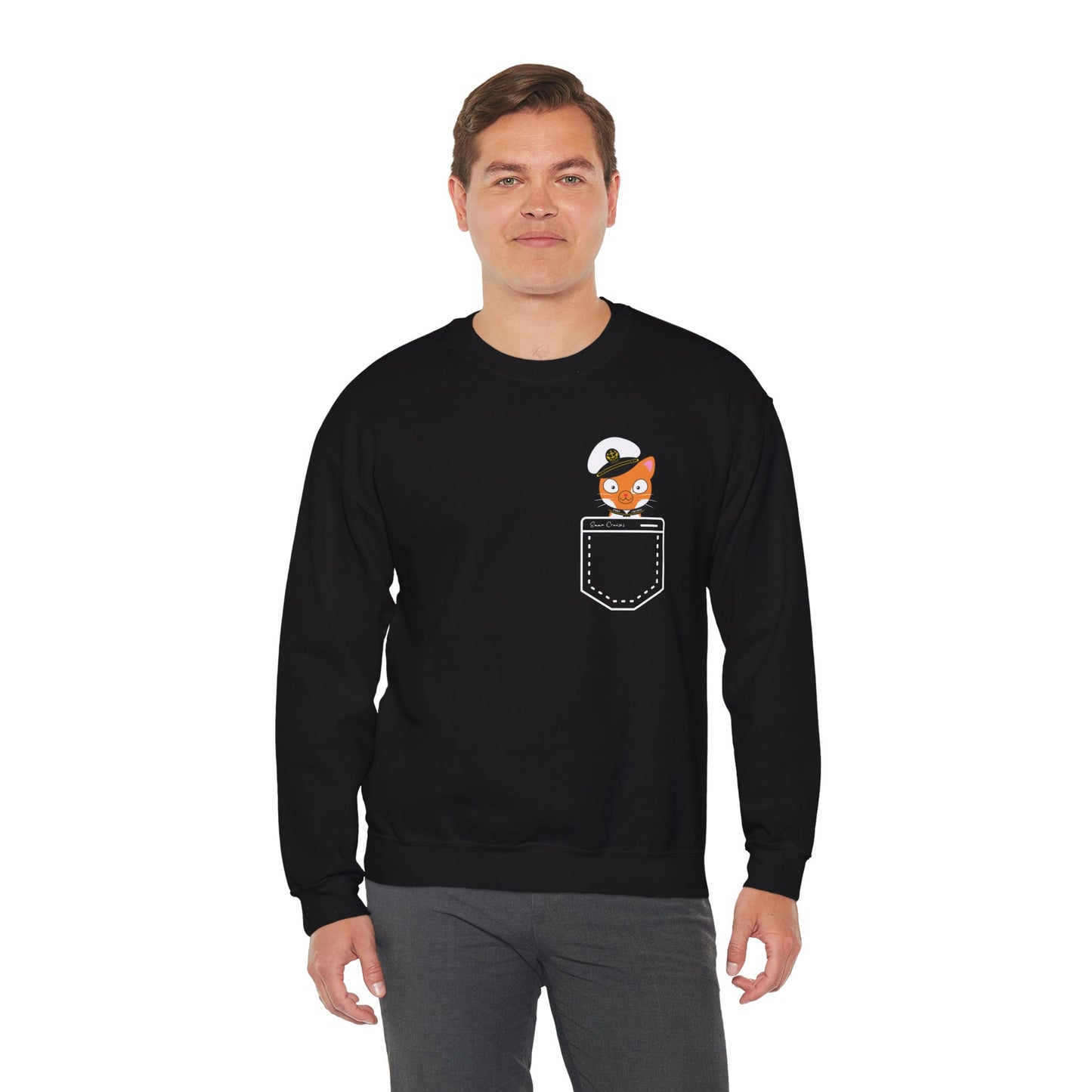 Captain Hudson in Your Pocket - UNISEX Crewneck Sweatshirt