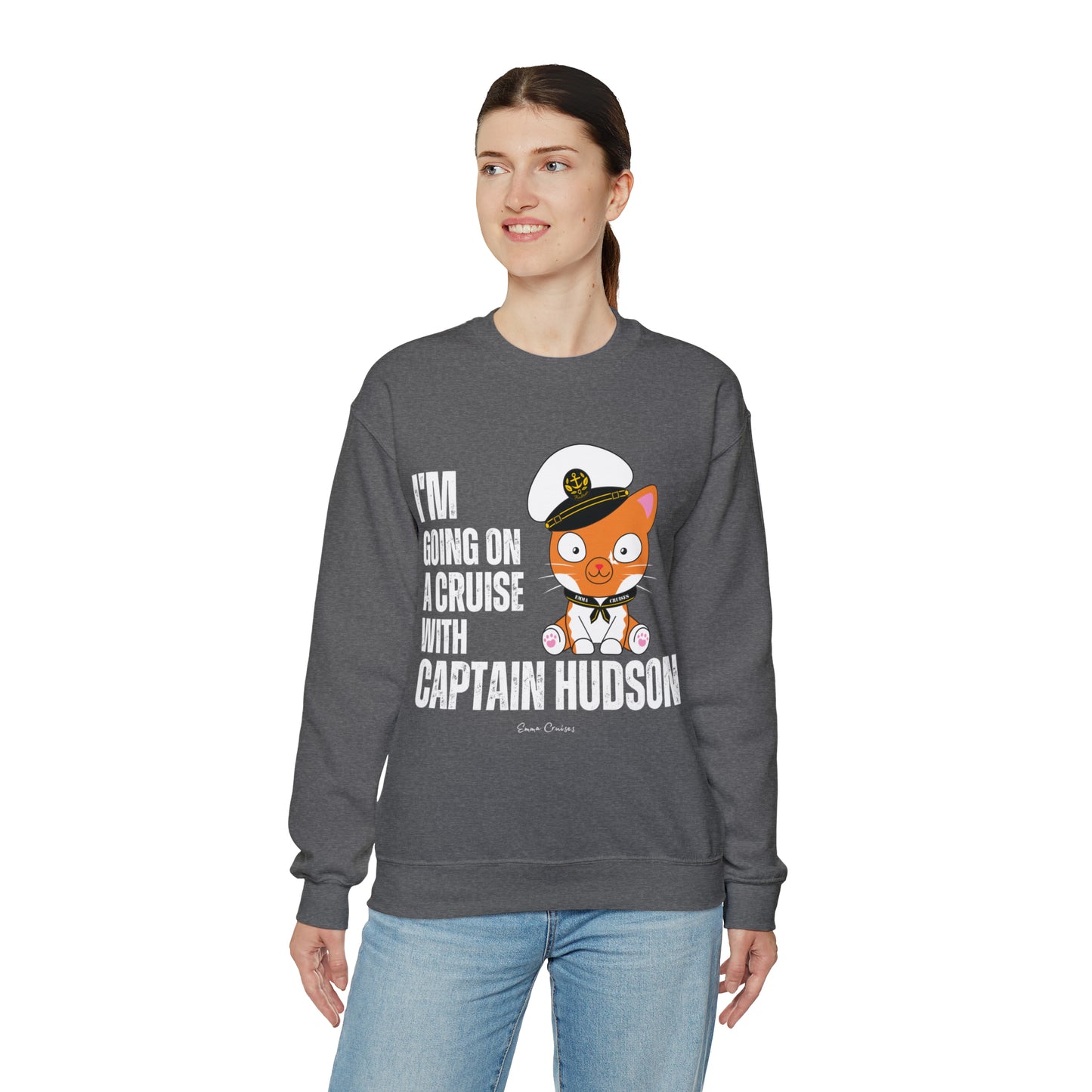 I'm Going on a Cruise with Captain Hudson - UNISEX Crewneck Sweatshirt (UK)