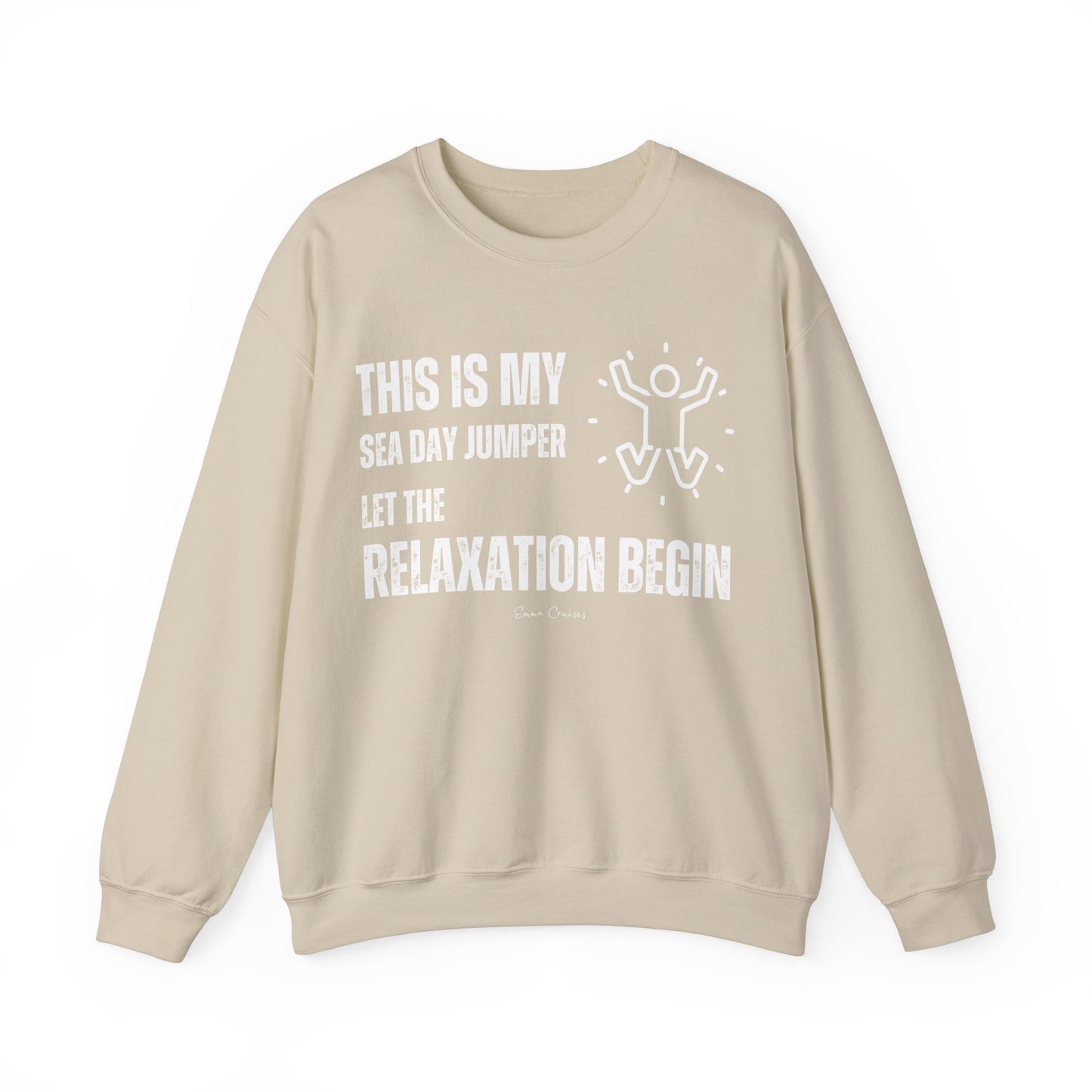 This is My Sea Day Jumper - UNISEX Crewneck Sweatshirt