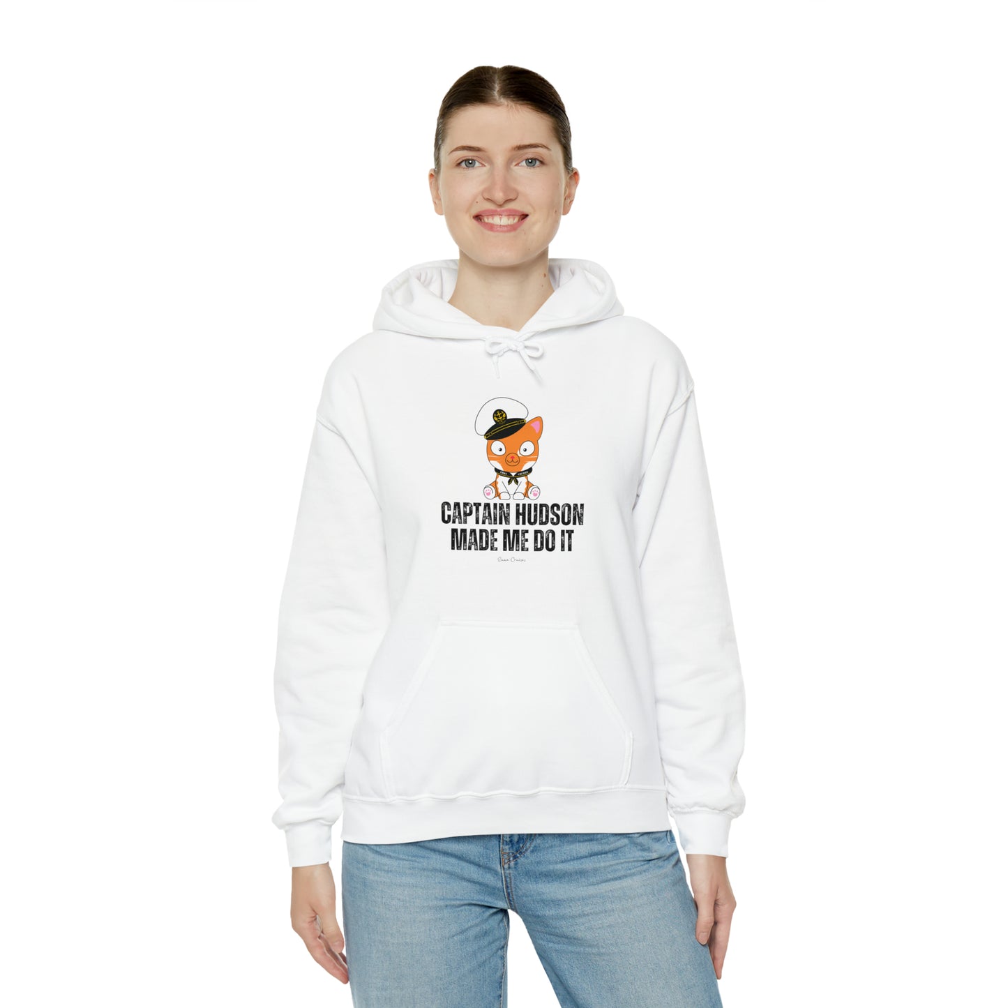 Captain Hudson Made Me Do It - UNISEX Hoodie (UK)