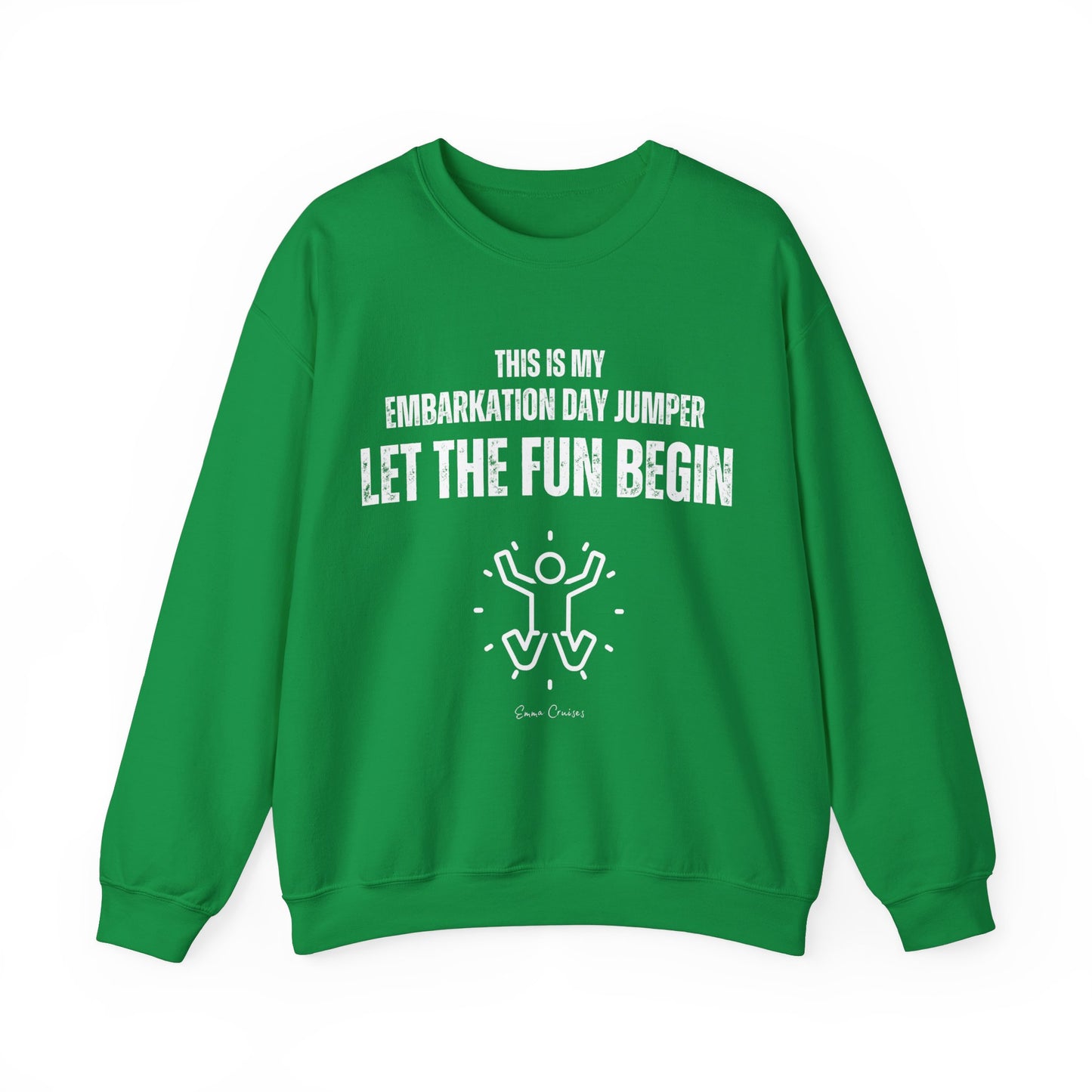 This is My Embarkation Day Jumper - UNISEX Crewneck Sweatshirt