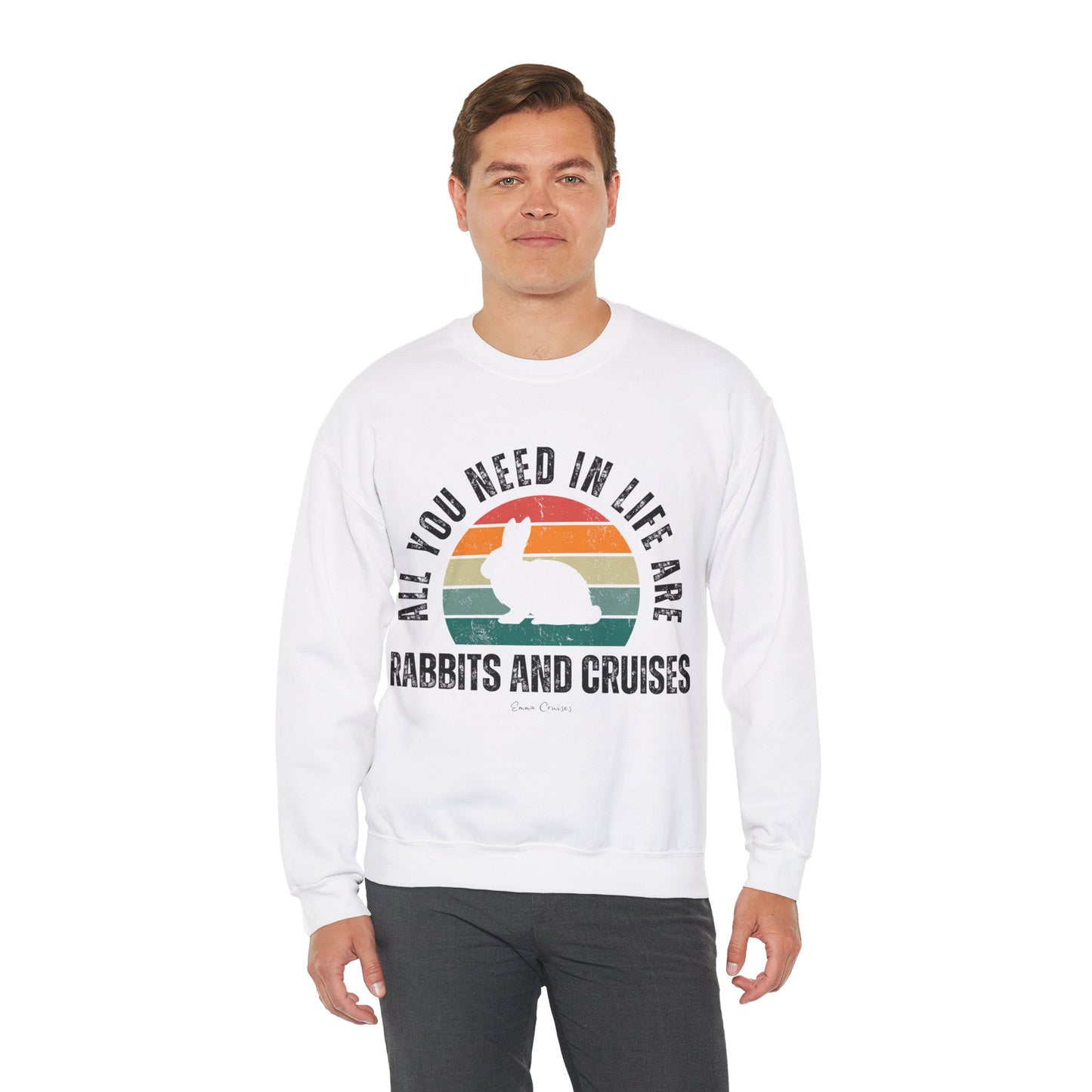 Kaninchen und Kreuzfahrten - UNISEX Crewneck Sweatshirt