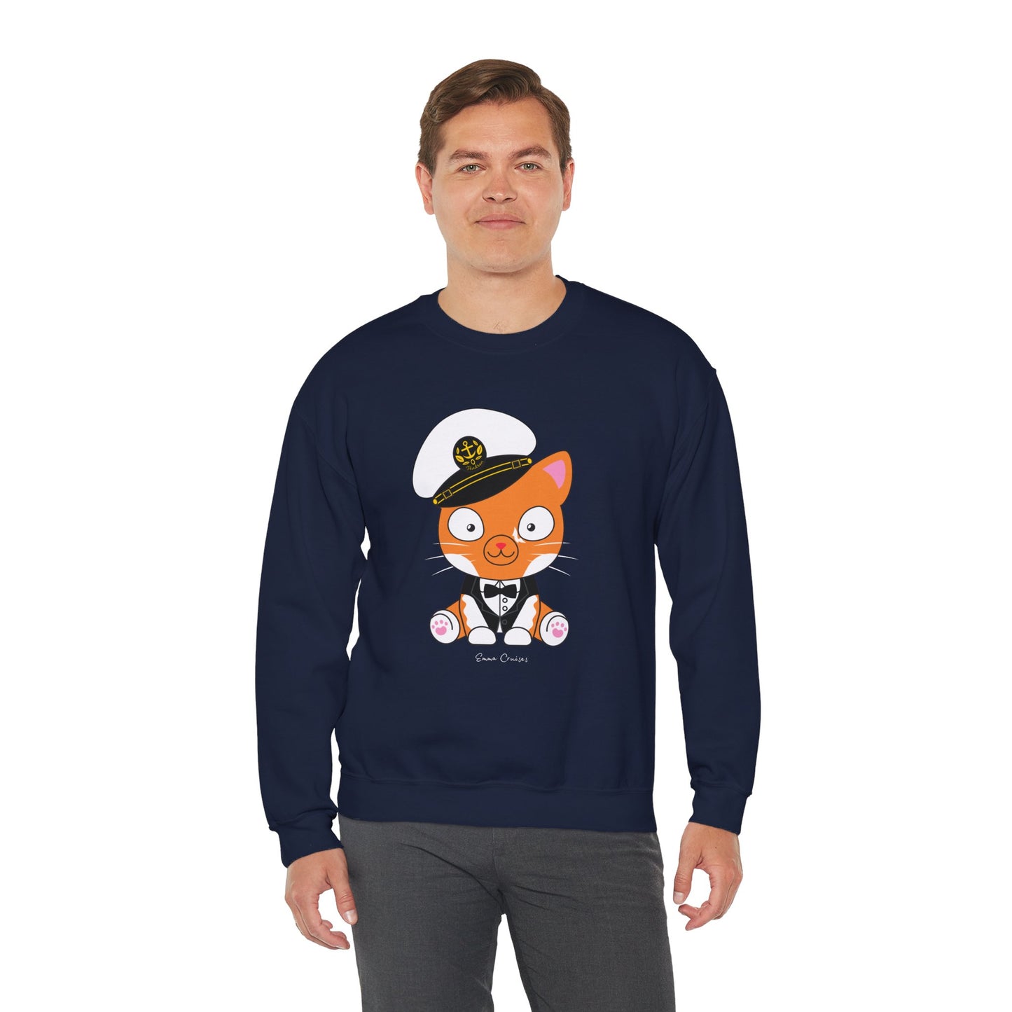 Captain Hudson v3 - UNISEX Crewneck Sweatshirt