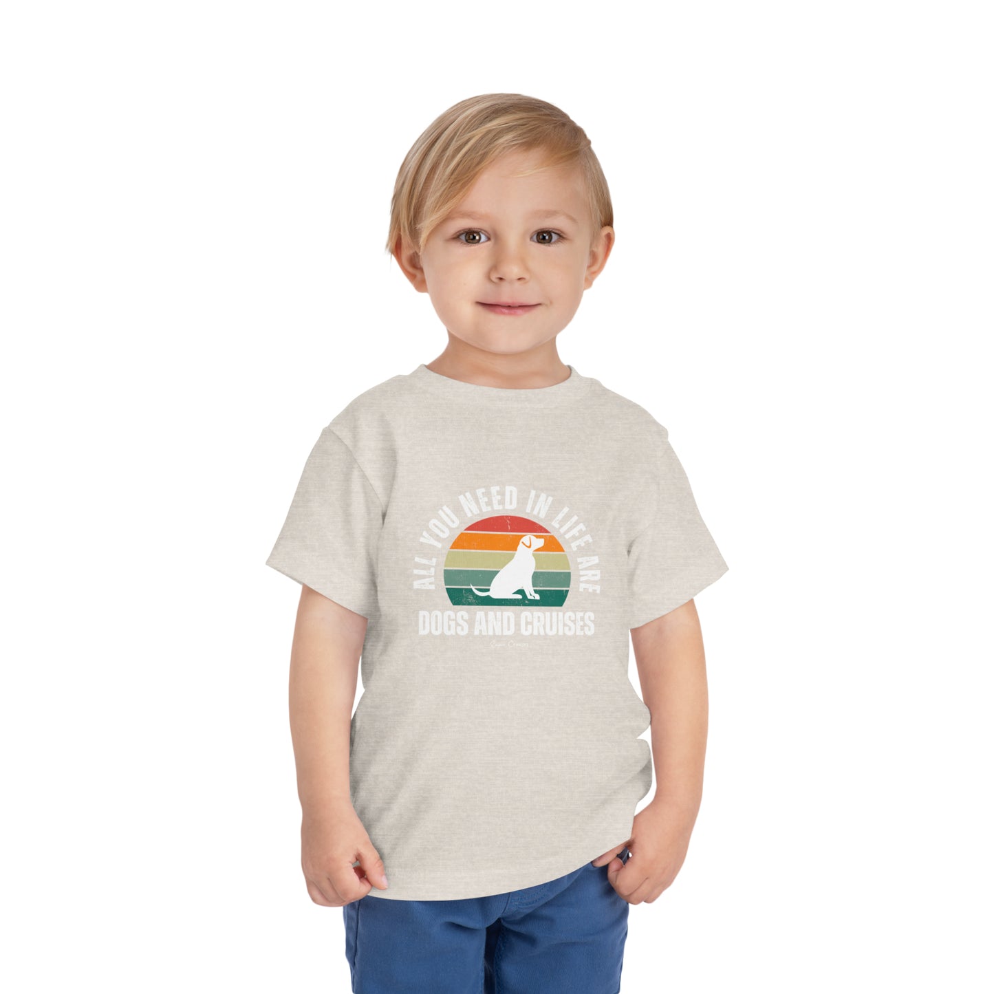 Perros y cruceros - Camiseta UNISEX para niños pequeños 