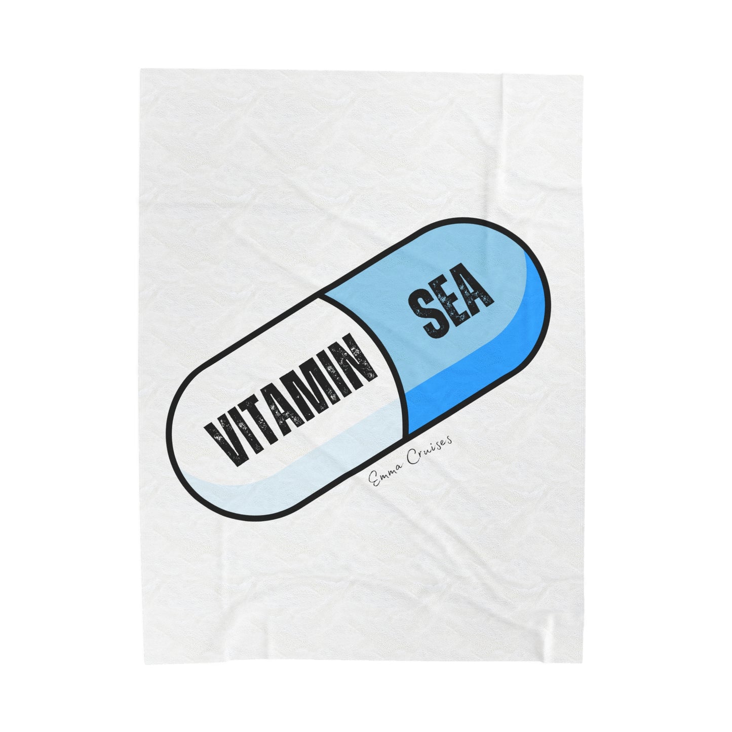 Vitamin Sea - Velveteen Plush Blanket
