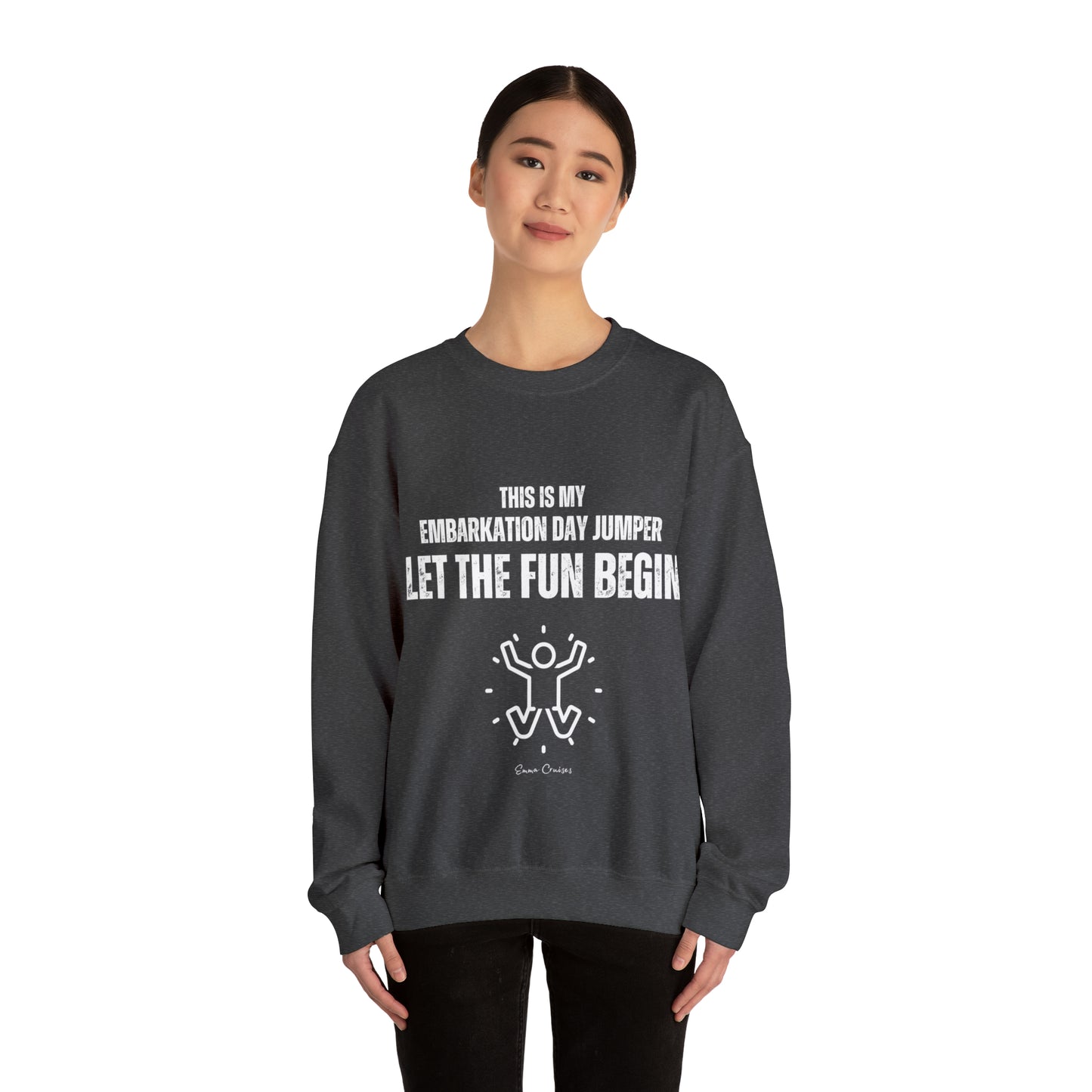 This is My Embarkation Day Jumper - UNISEX Crewneck Sweatshirt (UK)