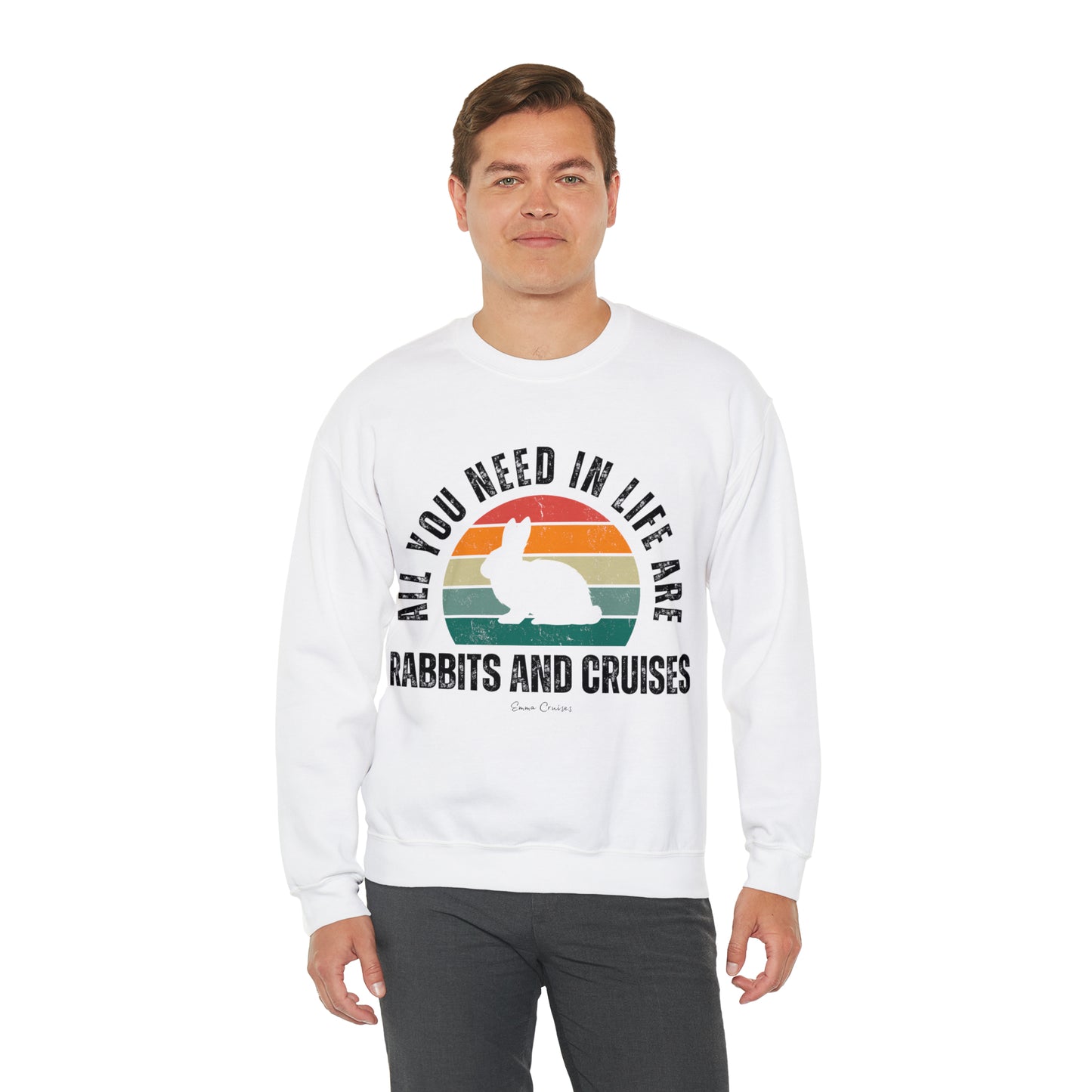 Rabbits and Cruises - UNISEX Crewneck Sweatshirt (UK)