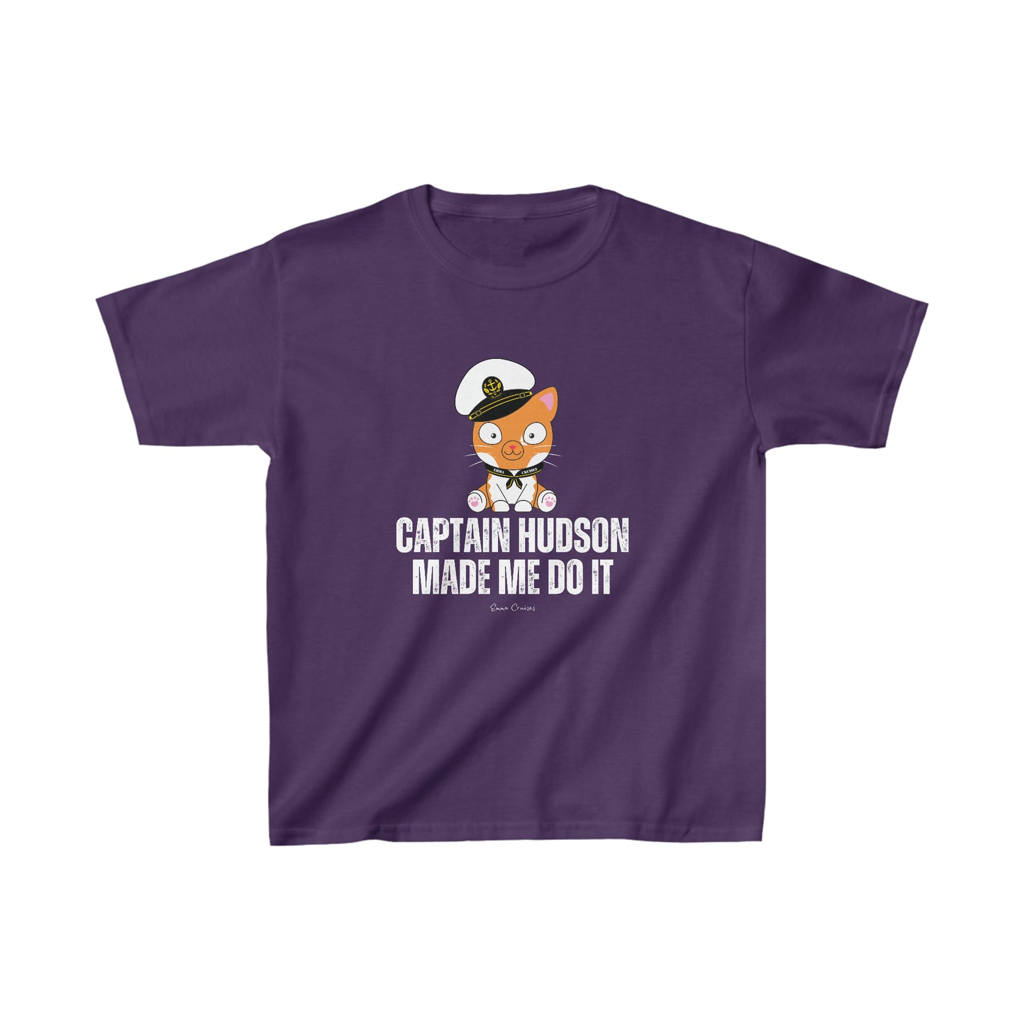 Captain Hudson hat mich dazu gebracht – Unisex-T-Shirt für Kinder