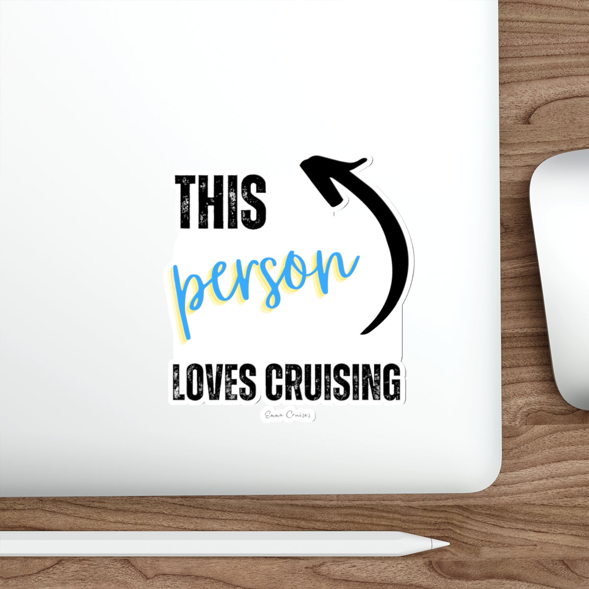 This Person Loves Cruising - Die-Cut Sticker