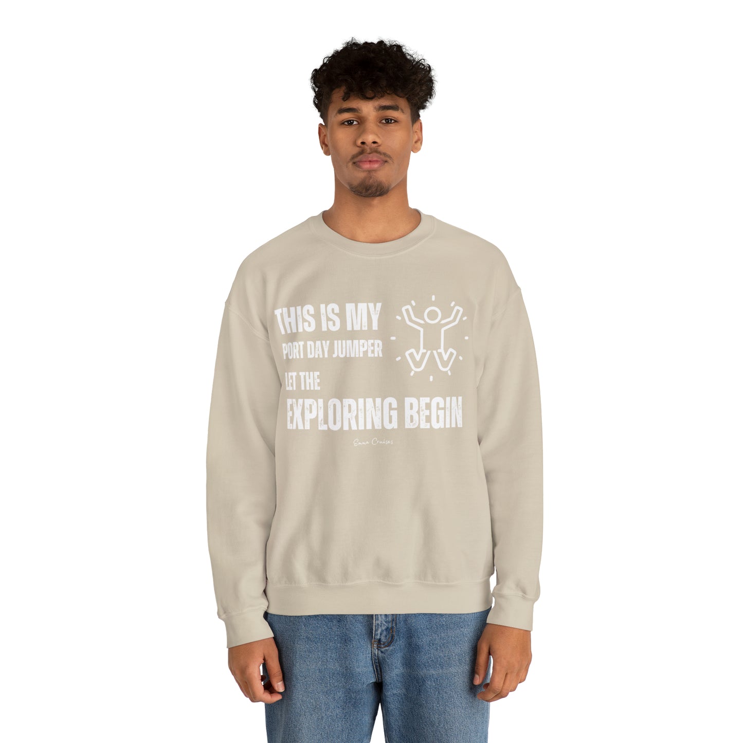 This is My Port Day Jumper - UNISEX Crewneck Sweatshirt (UK)