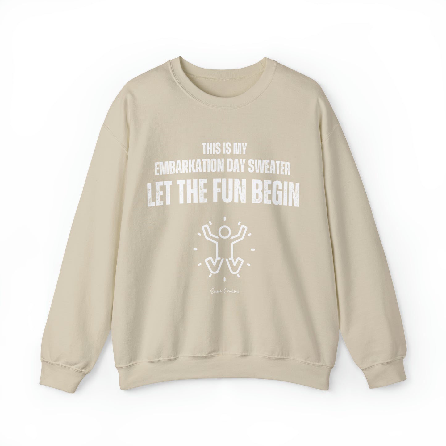 This is My Embarkation Day Sweater - UNISEX Crewneck Sweatshirt (UK)