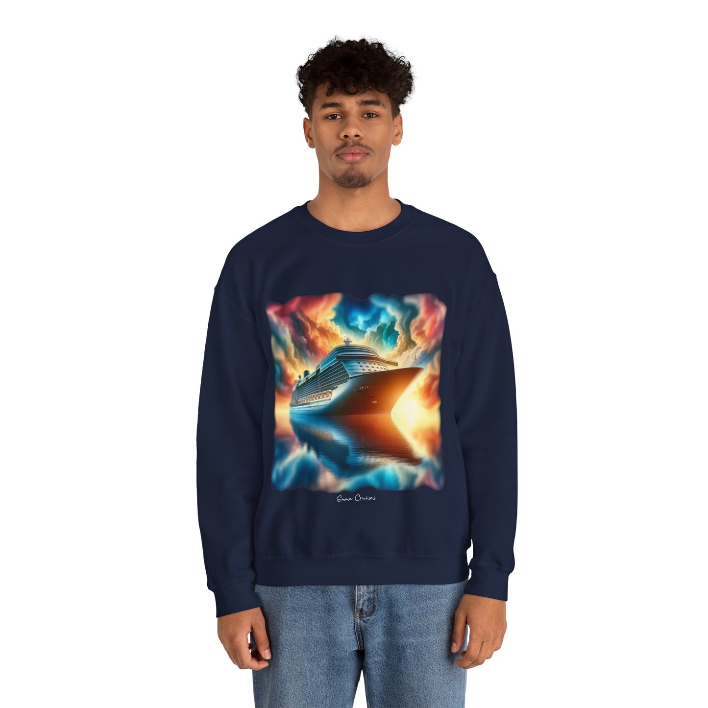 Sunset Cruise - UNISEX Crewneck Sweatshirt (UK)