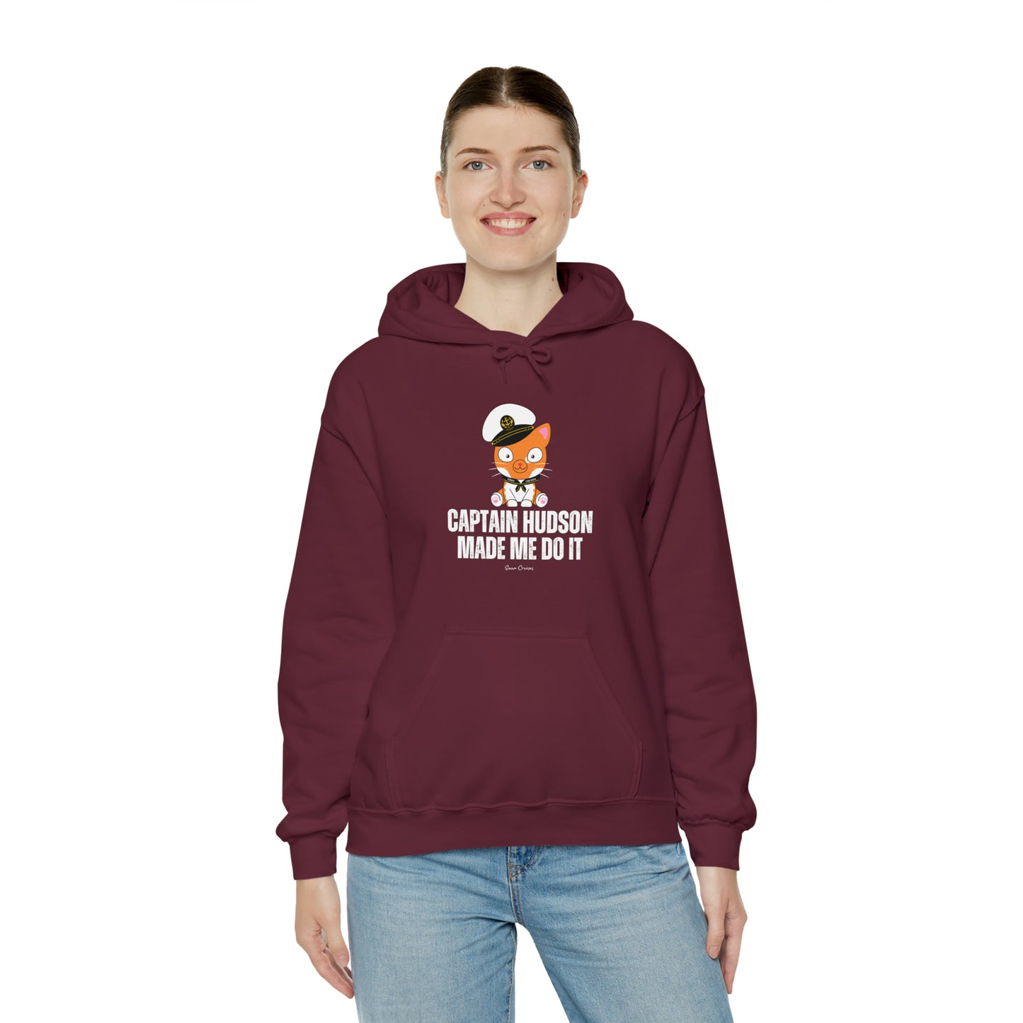 Captain Hudson Made Me Do It - UNISEX Hoodie (UK)