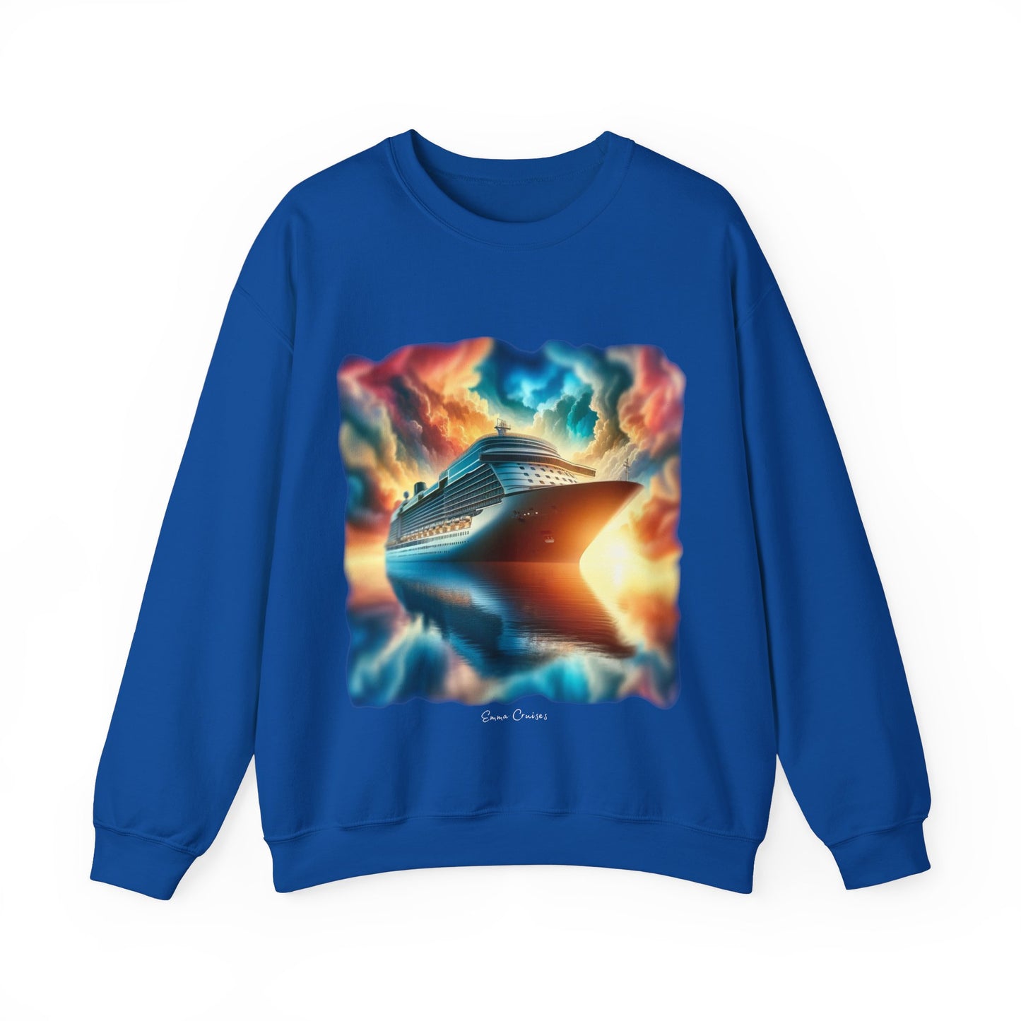 Sunset Cruise - UNISEX Crewneck Sweatshirt (UK)