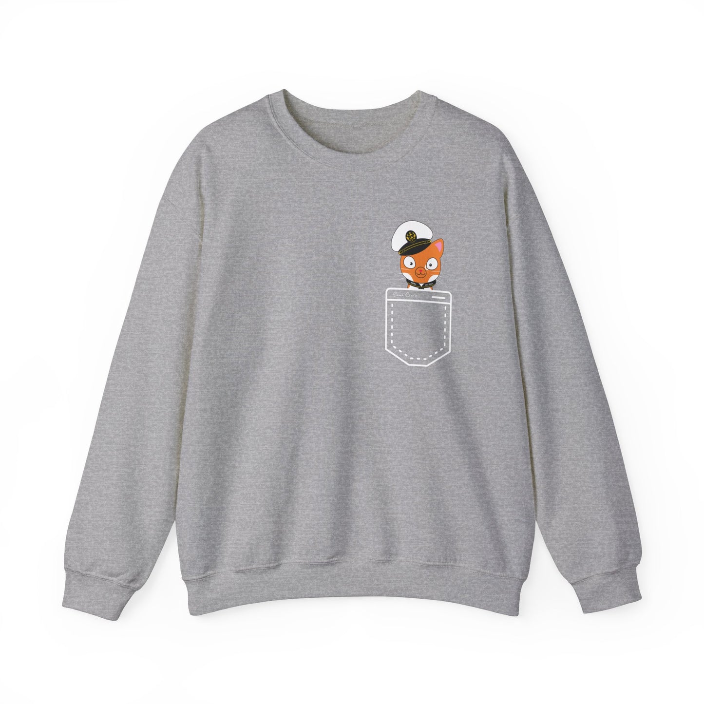 Captain Hudson in Your Pocket - UNISEX Crewneck Sweatshirt