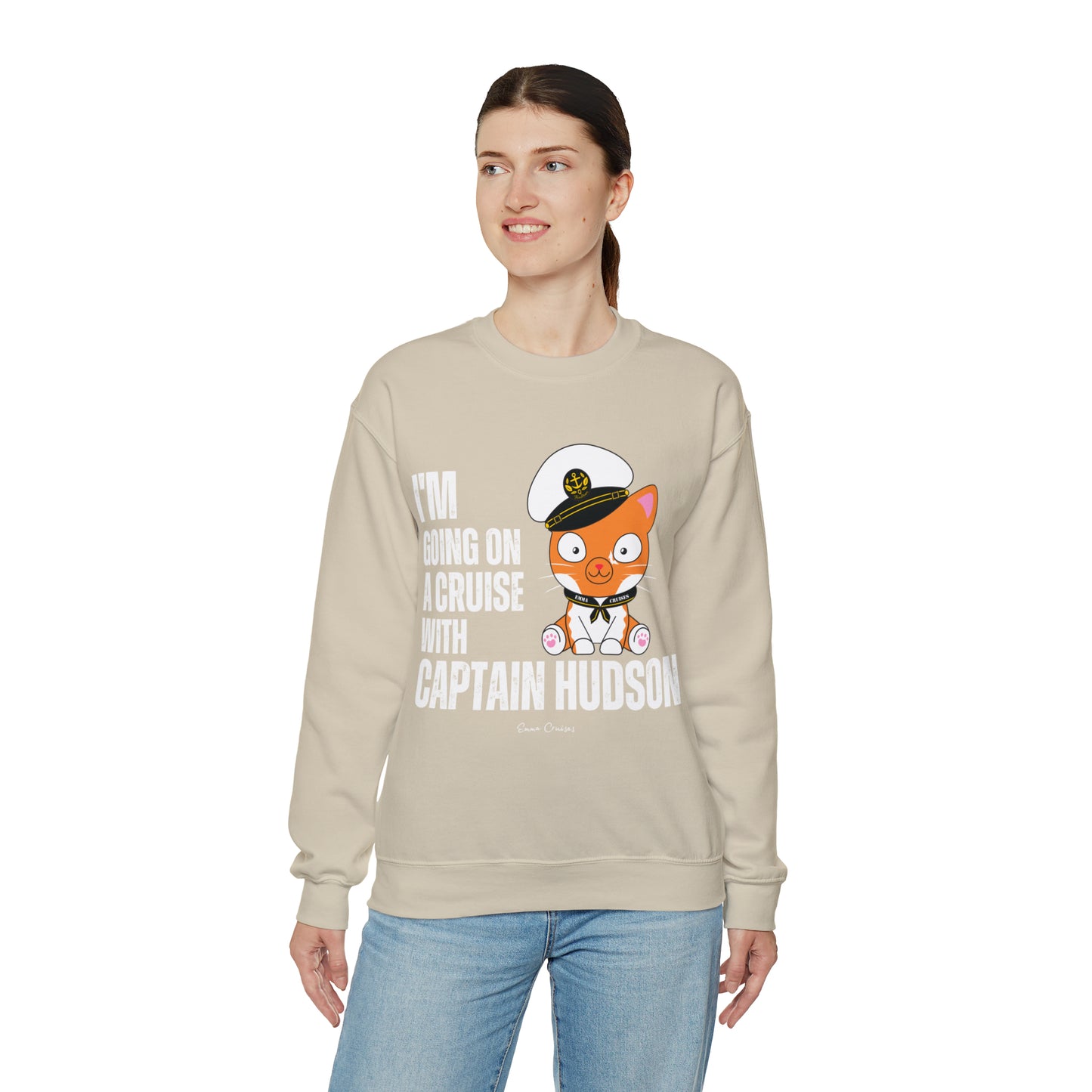 I'm Going on a Cruise with Captain Hudson - UNISEX Crewneck Sweatshirt (UK)