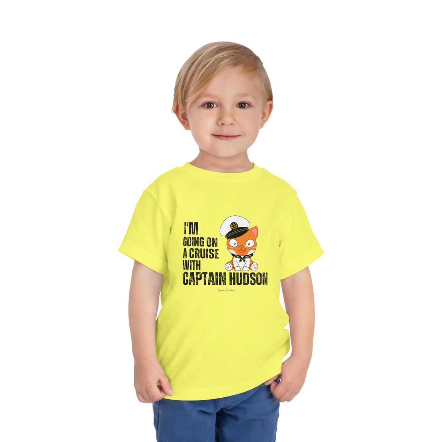 Voy a hacer un crucero con el Capitán Hudson - Camiseta UNISEX para niños pequeños 