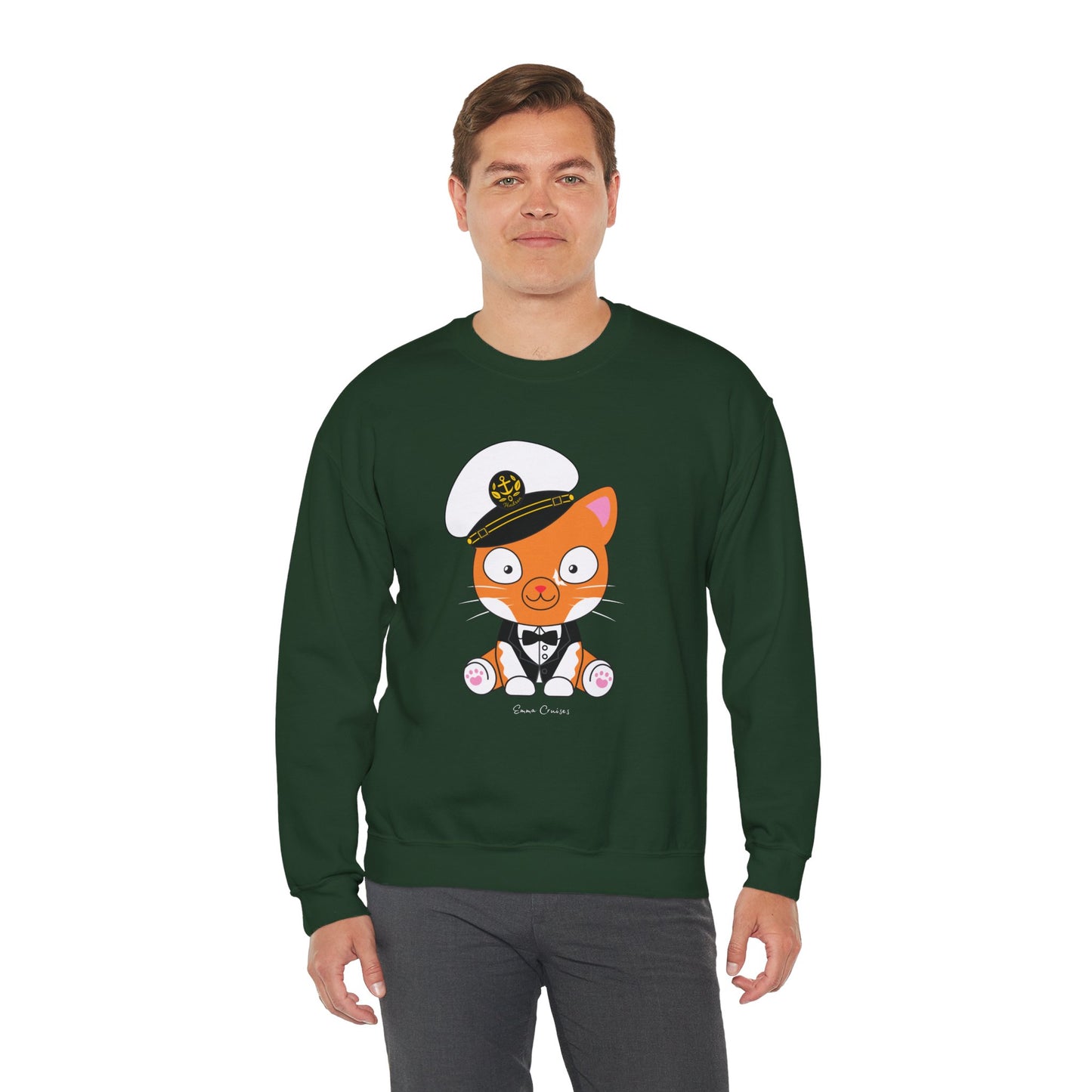 Captain Hudson v3 - UNISEX Crewneck Sweatshirt