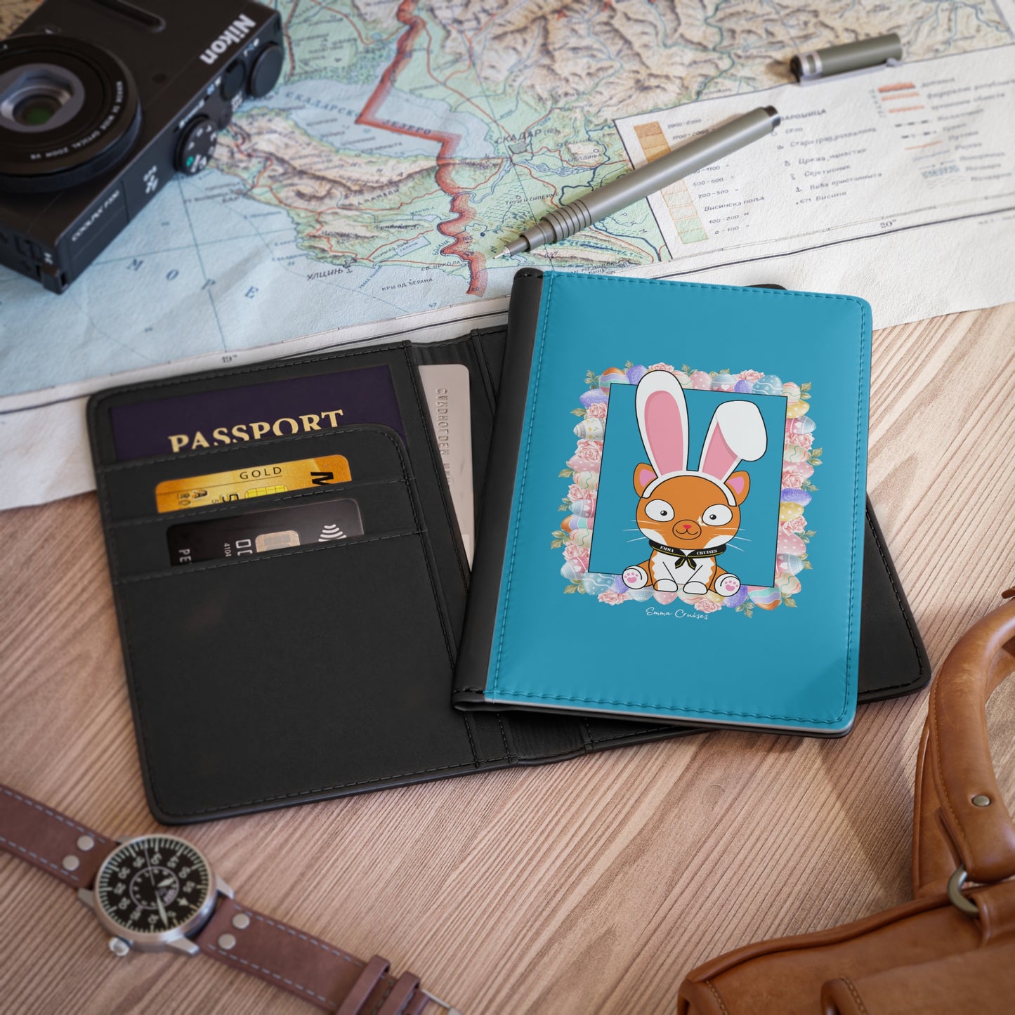 Easter Captain Hudson - Passport Cover