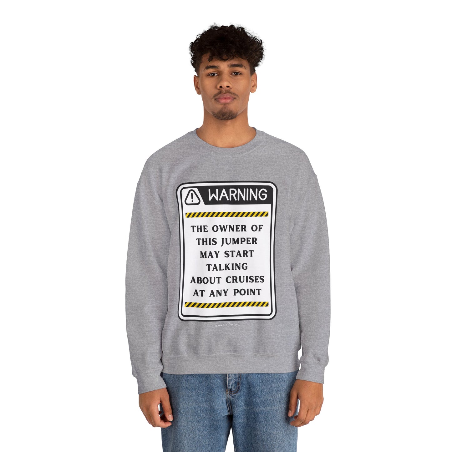 Puede empezar a hablar de cruceros - Sudadera UNISEX Crewneck