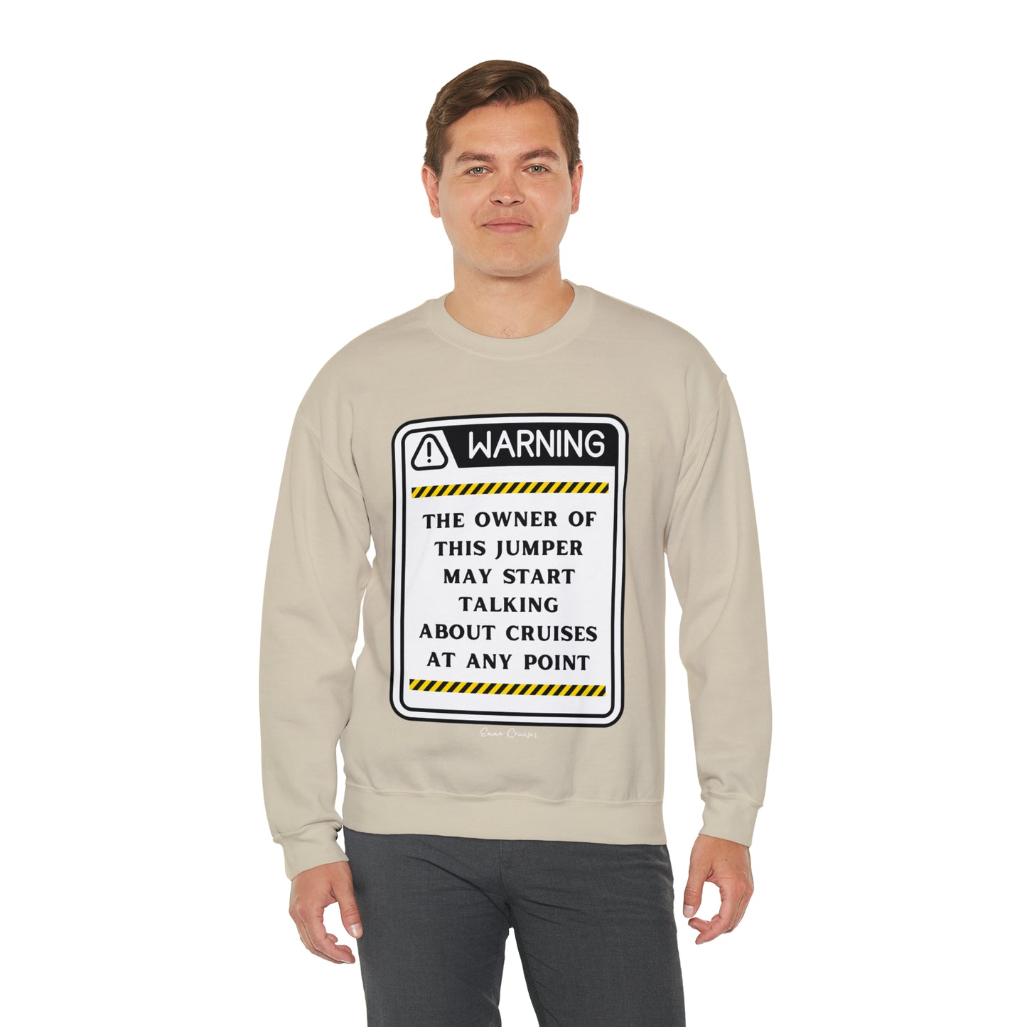 May Start Talking About Cruises - UNISEX Crewneck Sweatshirt (UK)