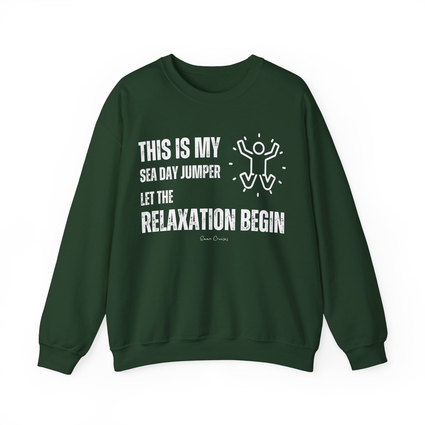 This is My Sea Day Jumper - UNISEX Crewneck Sweatshirt